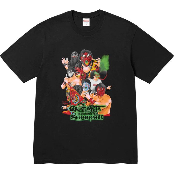 image of Supreme Muta Tee in Black, Men's (Size 2XL)