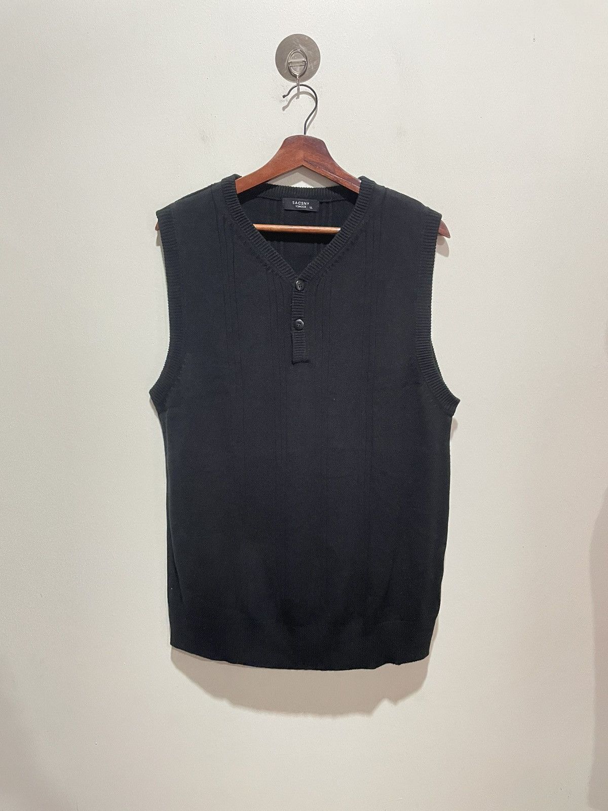 Yohji Yamamoto Y’Saccs Nonsleeve shirt Size US XL / EU 56 / 4 - 1 Thumbnail