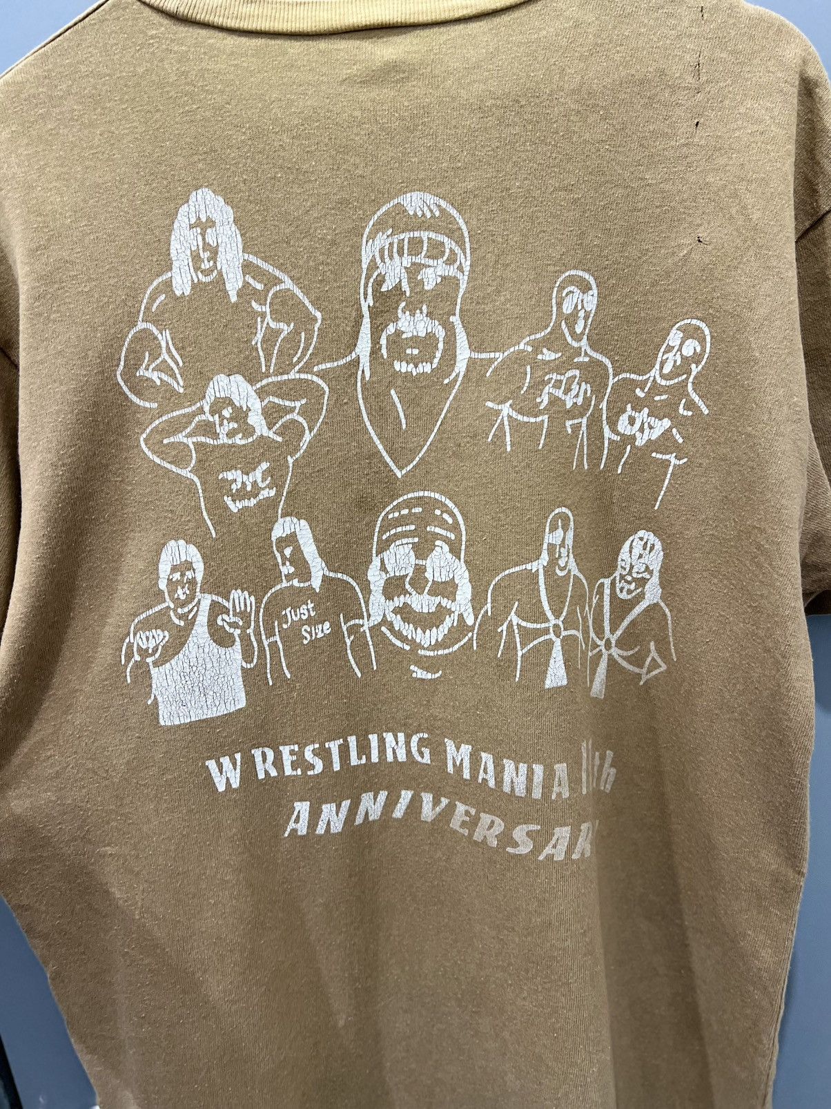 WWE Wrestling Mania 11th Abbiversary Size US XL / EU 56 / 4 - 10 Thumbnail