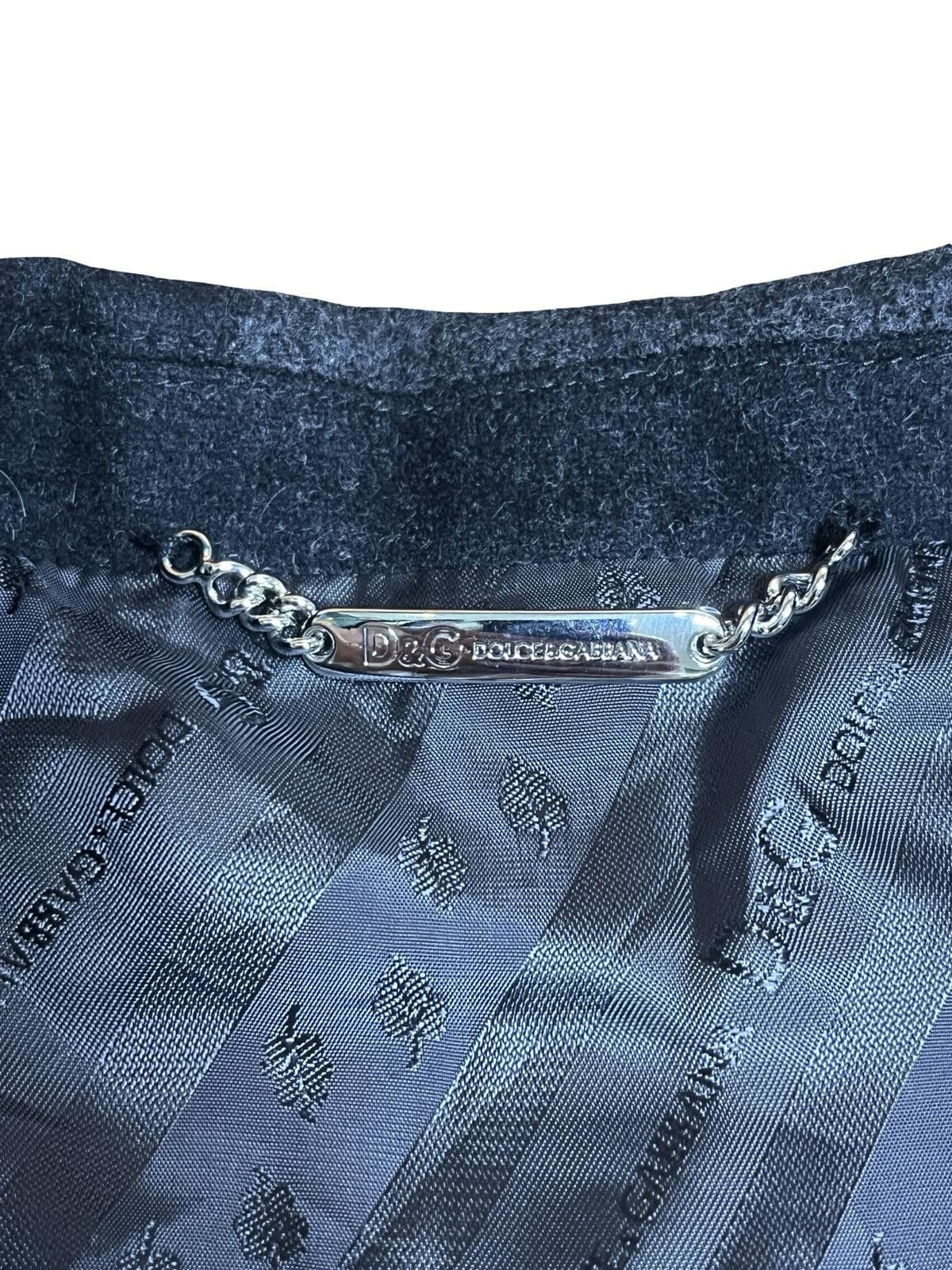 Dolce & Gabbana Dolce & Gabbana D&G Wool Cashmere Patchwork Blazer 48 Size 38R - 5 Thumbnail