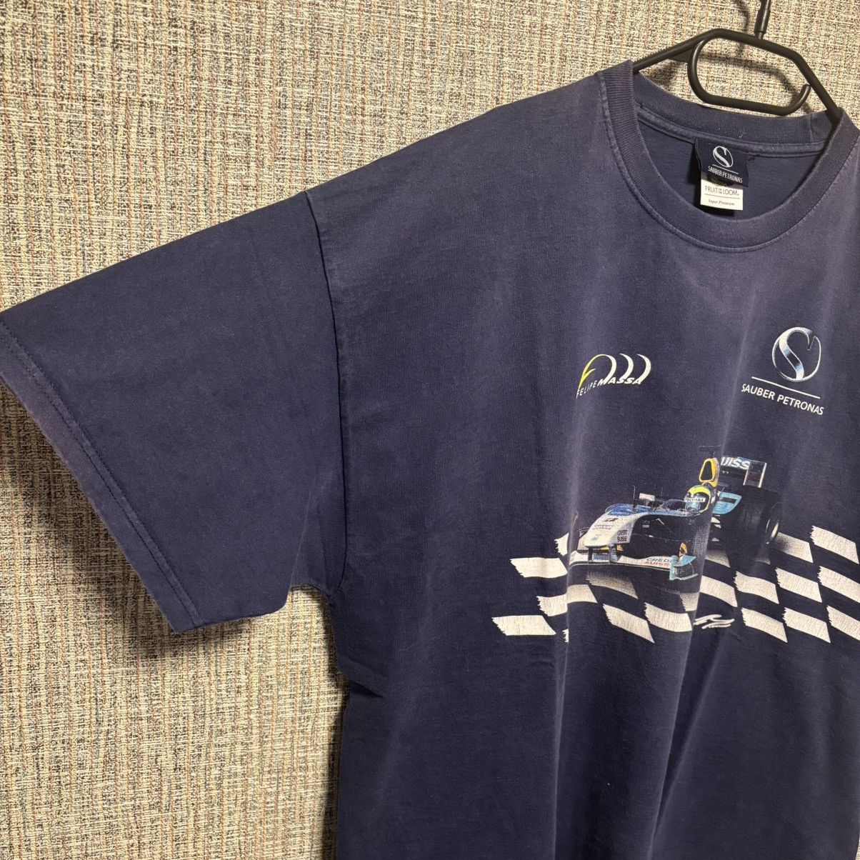 Formula 1 Vintage 2000s Sauber Petronas Massa F1 T-Shirt Size US XXL / EU 58 / 5 - 7 Thumbnail