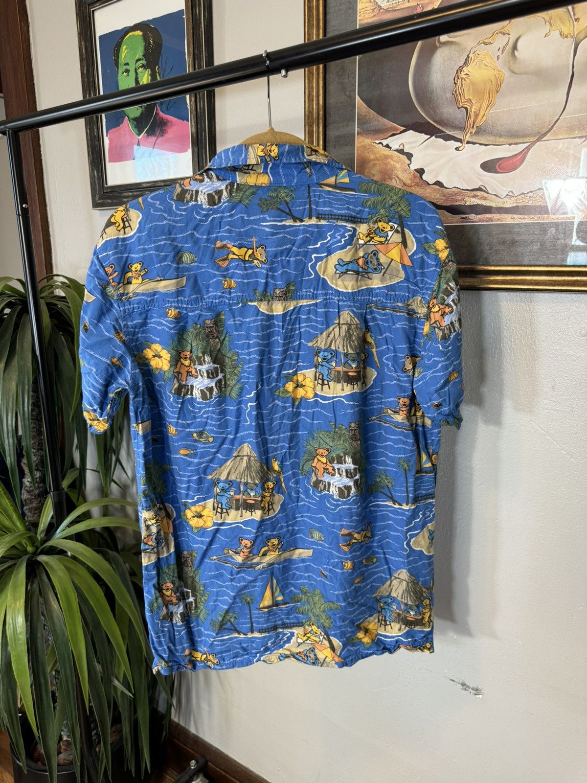 Grateful Dead × Vintage Vintage Grateful Dead Hawaiian Shirt Size US S / EU 44-46 / 1 - 8 Thumbnail