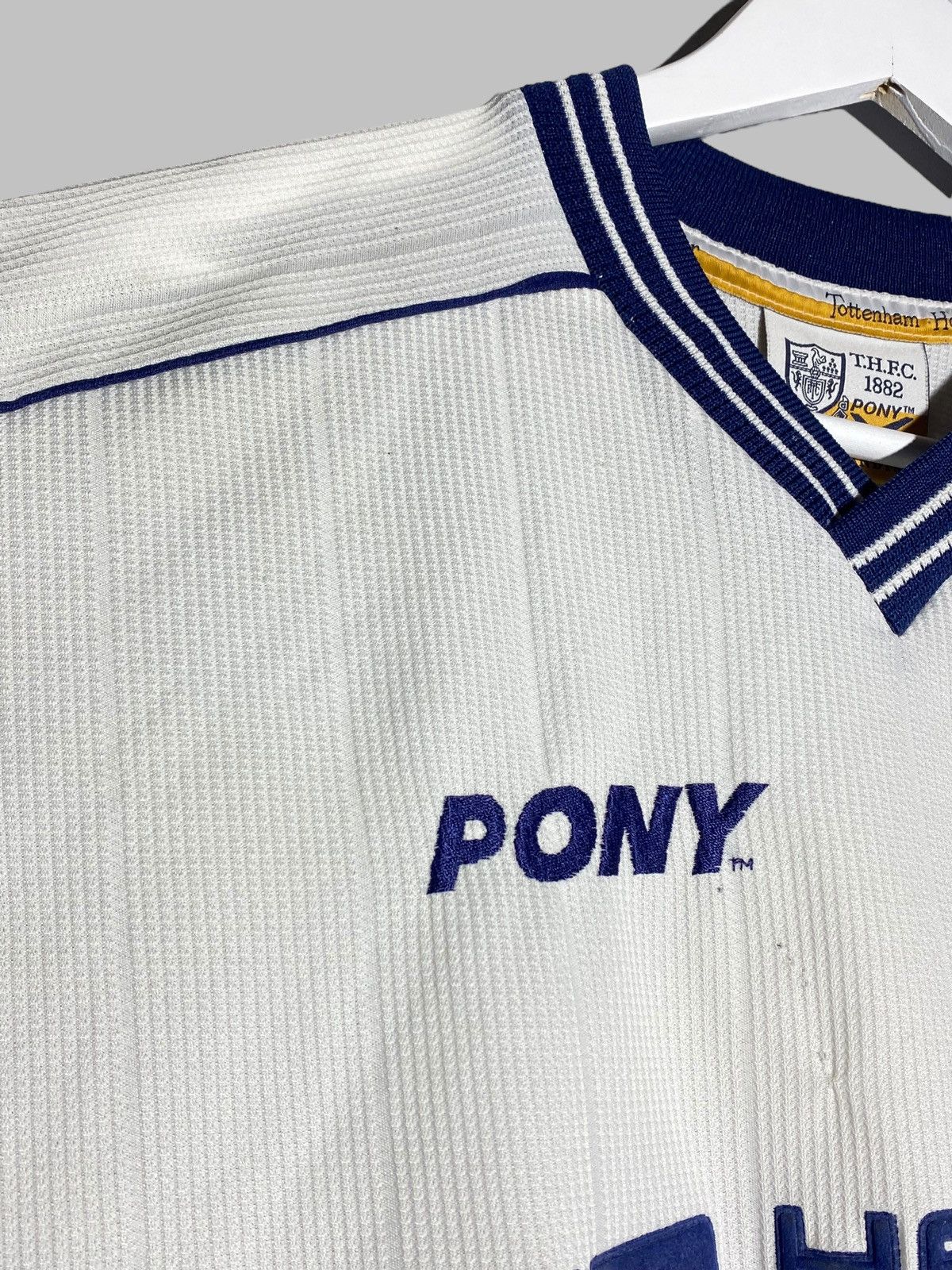 Vintage Pony Tottenham Hotspur 1997/98 Home Football Shirt Jersey Size US M / EU 48-50 / 2 - 5 Thumbnail