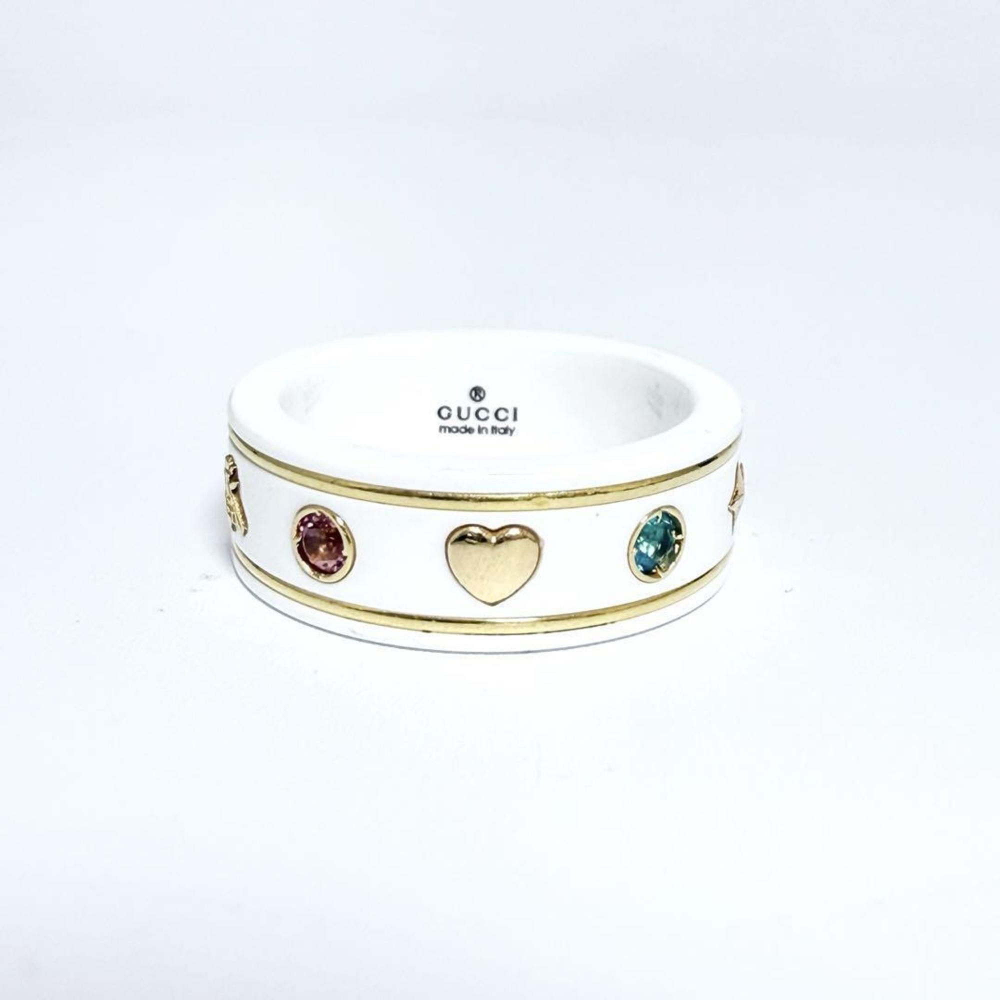 Gucci Gucci Women's Icon Gemstone Ring Size ONE SIZE - 1 Thumbnail