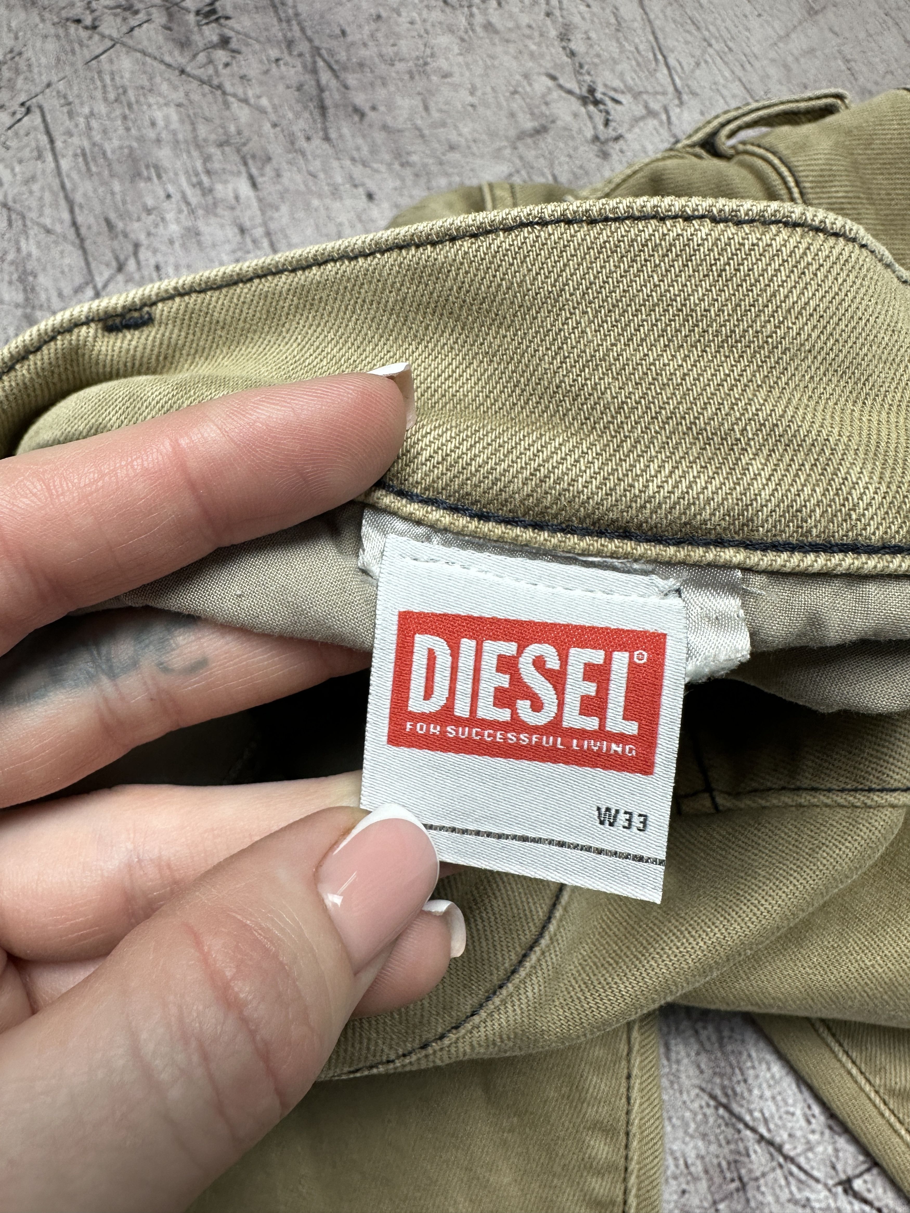 Diesel × Vintage Diesel Vintage Mens Denim Pants Jeans Size US 33 - 5 Thumbnail