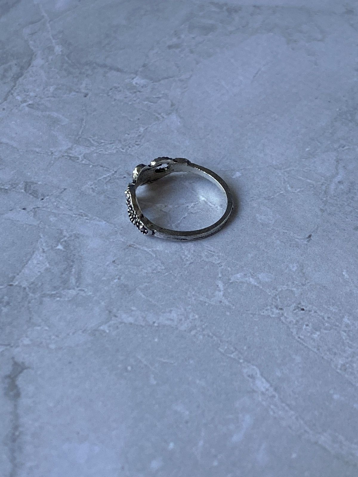 Japanese Brand × Jewelry × Vintage Vintage Ornate Drop Motif Ring - Retro Style Size ONE SIZE - 2 Thumbnail