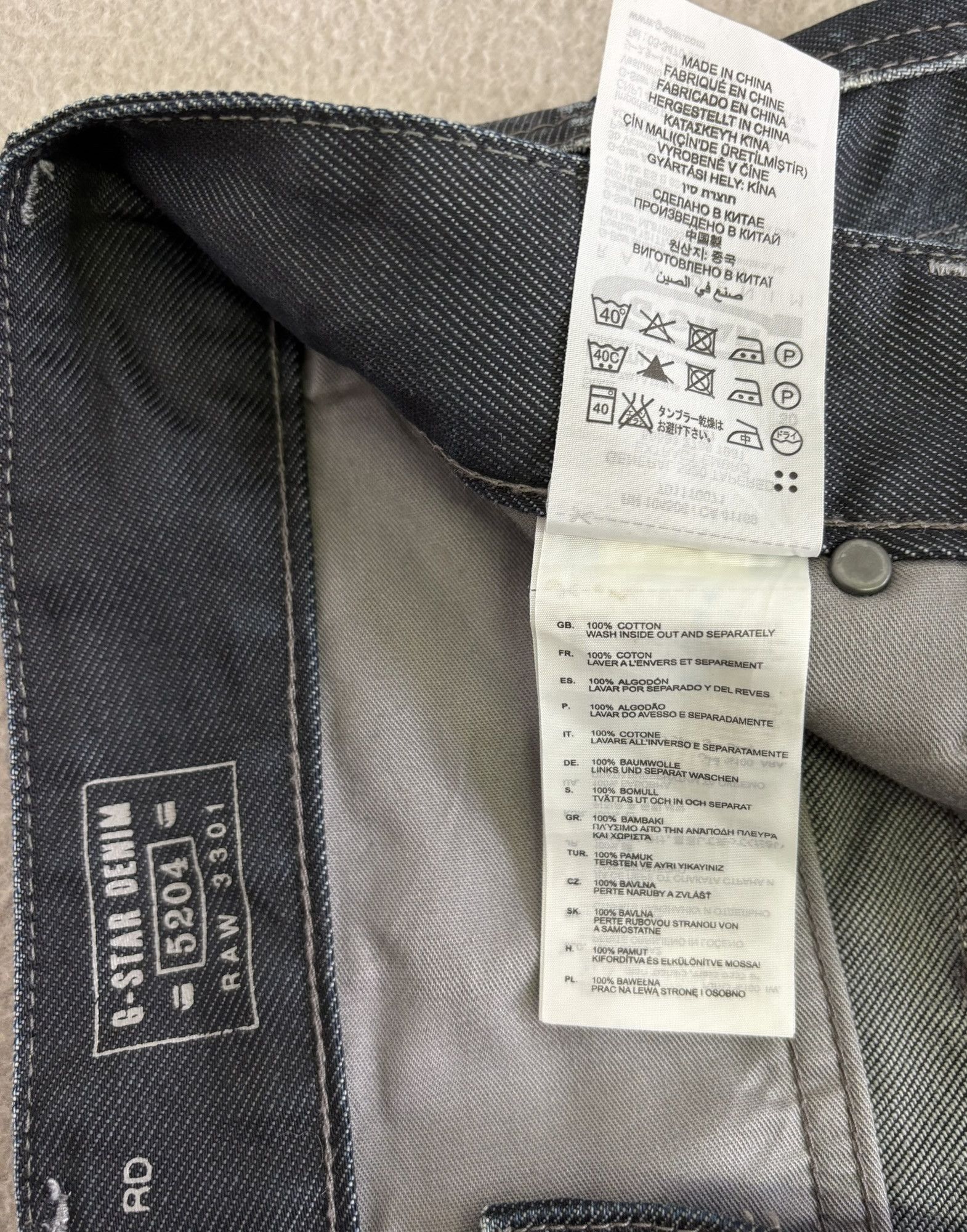 G-Star G Star Raw General 5620 Tapered Jeans Size 30-32 Size US 30 / EU 46 - 16 Thumbnail