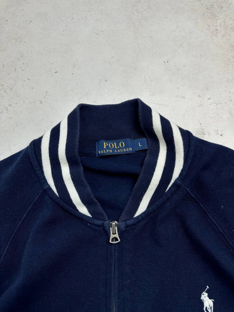 Vintage Vintage Polo Ralph Lauren Cotton Bomber Jacket Y2K Size US L / EU 52-54 / 3 - 4 Thumbnail