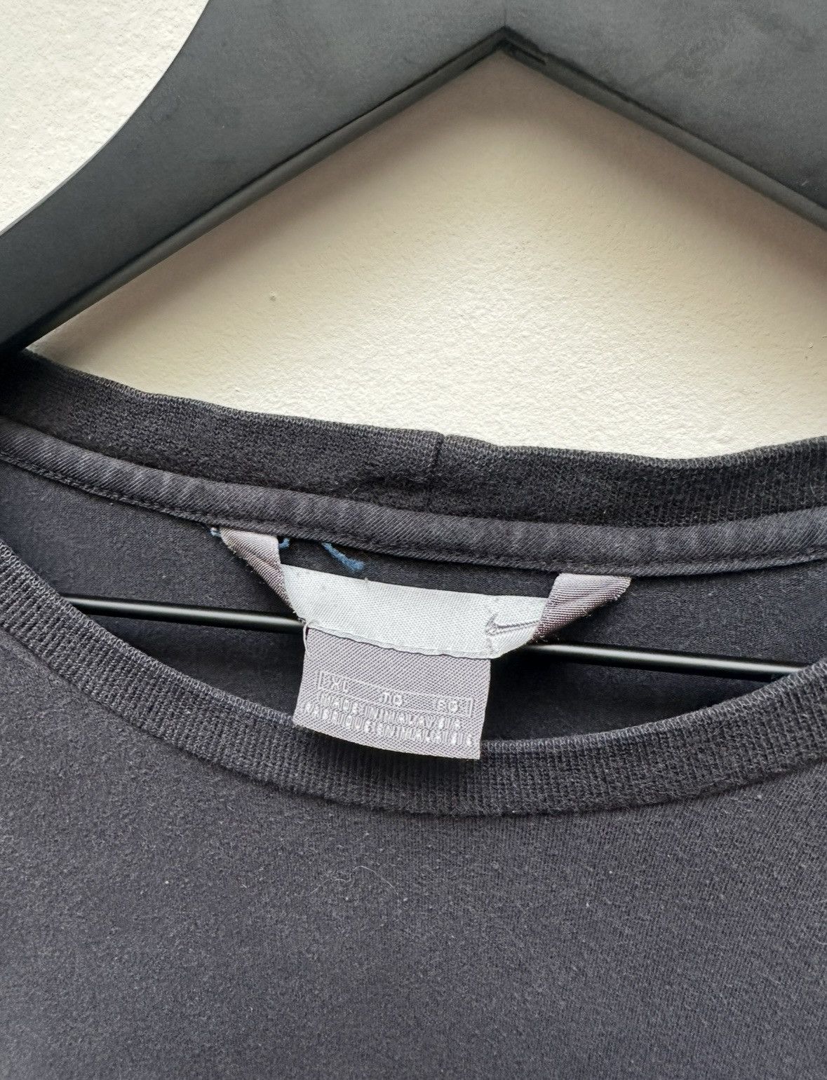 Nike Y2K Nike Black Essential T-Shirt Size US XL / EU 56 / 4 - 3 Thumbnail