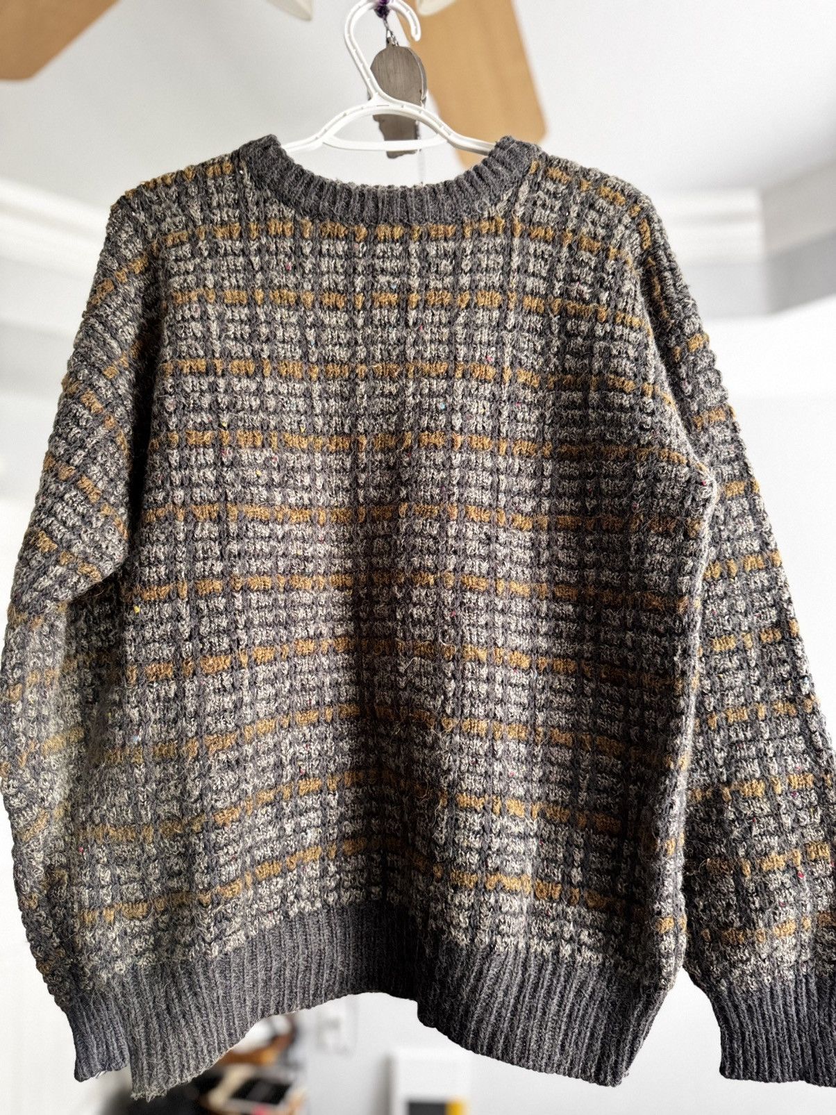Vintage Wool Sweater Size US L / EU 52-54 / 3 - 1 Thumbnail