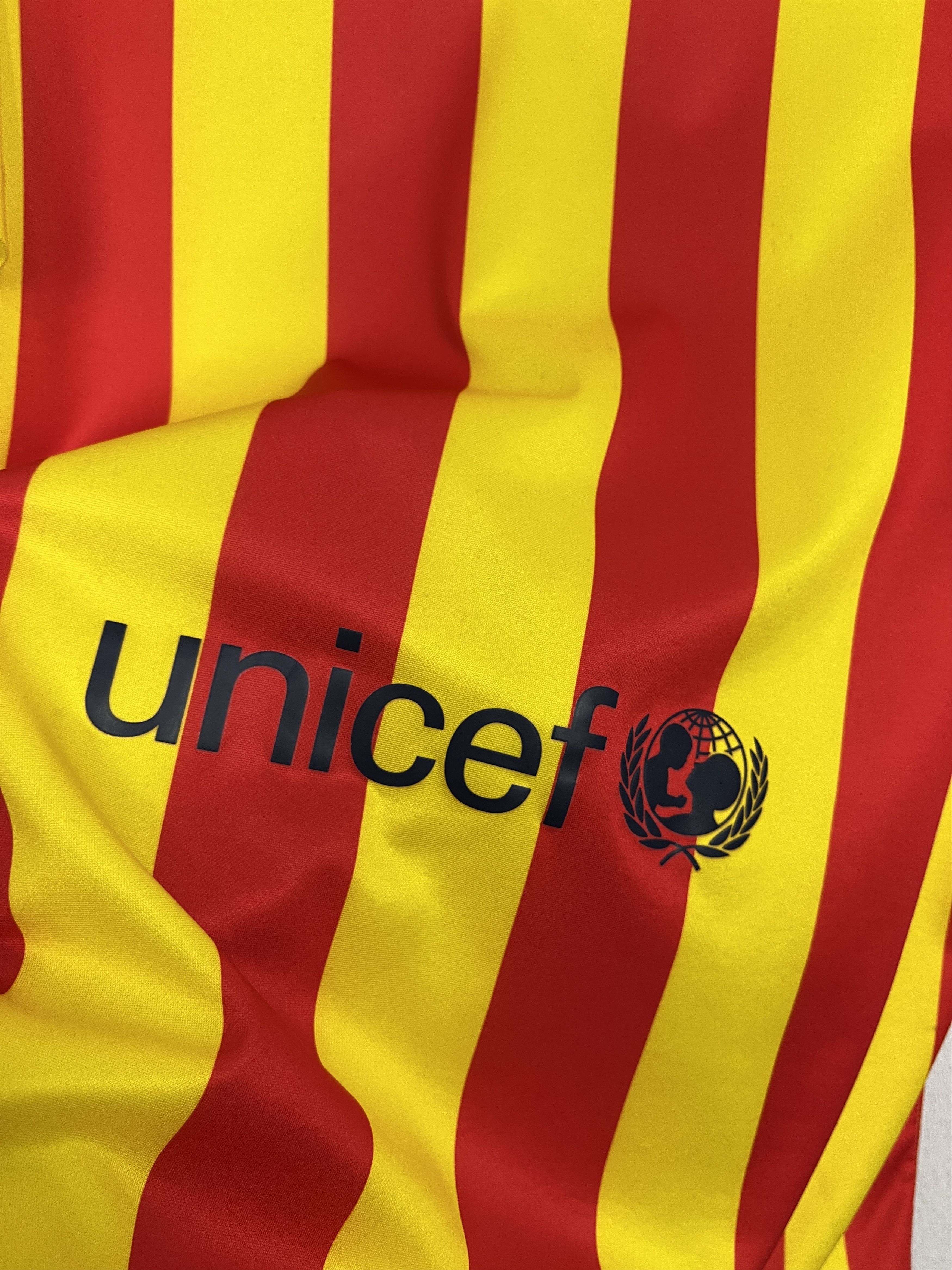Nike Barcelona Away football shirt 2013 Soccer Jersey Trikot Hype Size US M / EU 48-50 / 2 - 10 Thumbnail