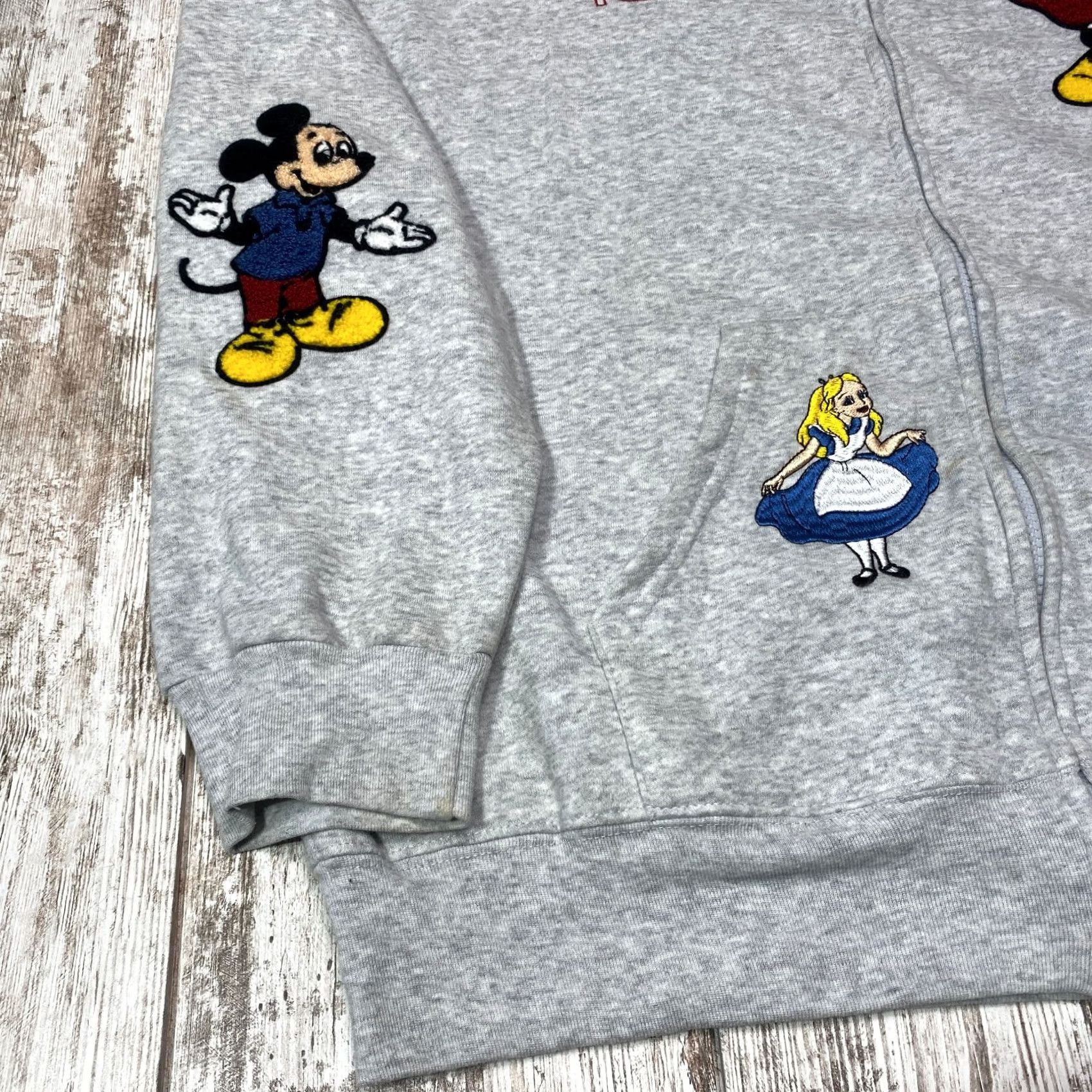 Disney Disney 100 Women’s Hoodie Large Gray Full Zip Mickey Minnie Bambi Shirt Womens Size L / US 10 / IT 46 - 3 Thumbnail