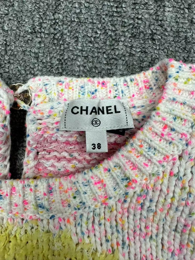 Chanel Chanel Love knitted short sleeves Size XS / US 0-2 / IT 36-38 - 3 Thumbnail