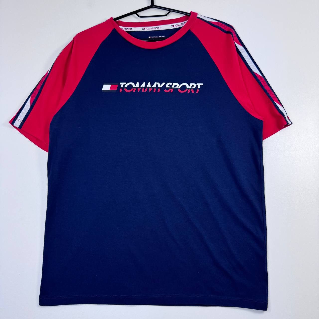 Tommy Hilfiger Tommy Hilfiger Sport T-Shirt Blue Logo Athletic Mens Size M Size US M / EU 48-50 / 2 - 1 Thumbnail