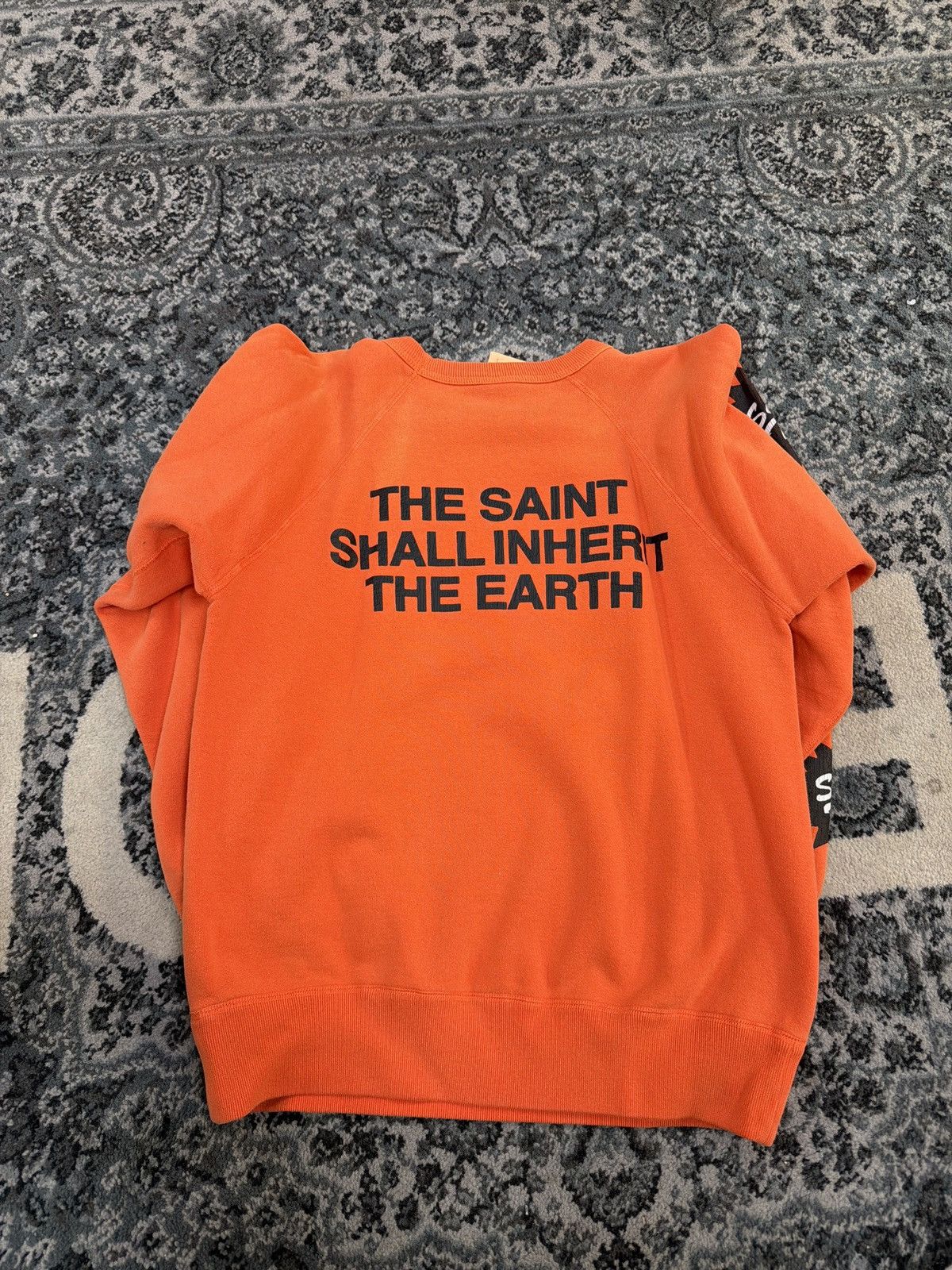 DENIM TEARS × Saint Michael Saint Michael x denim tears Jesus milk carton crewneck Size US S / EU 44-46 / 1 - 2 Thumbnail