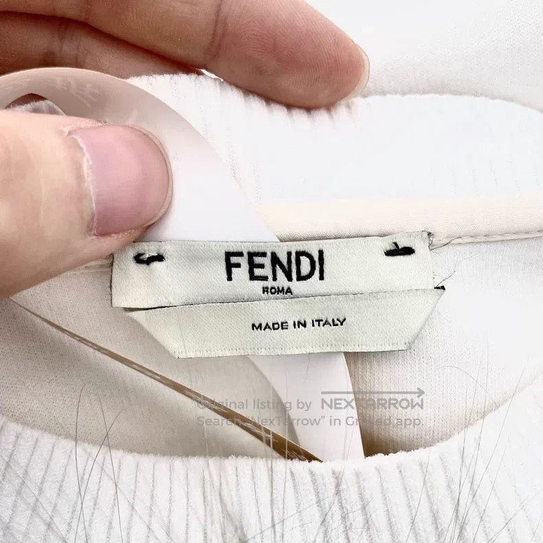 Fendi Fendi Kaiser Karl Signature Cartoon Character Sweatshirt Size XS / US 0-2 / IT 36-38 - 3 Thumbnail