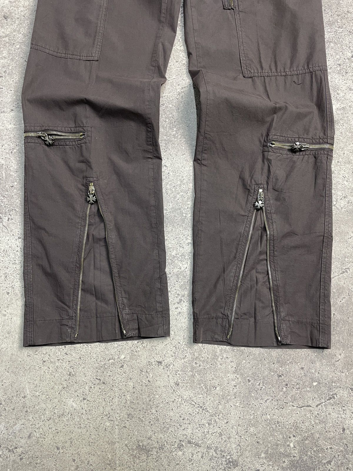 Ed Hardy Vintage Chrome hearts Style Cargo Pants Y2K Size US 30 / EU 46 - 9 Thumbnail