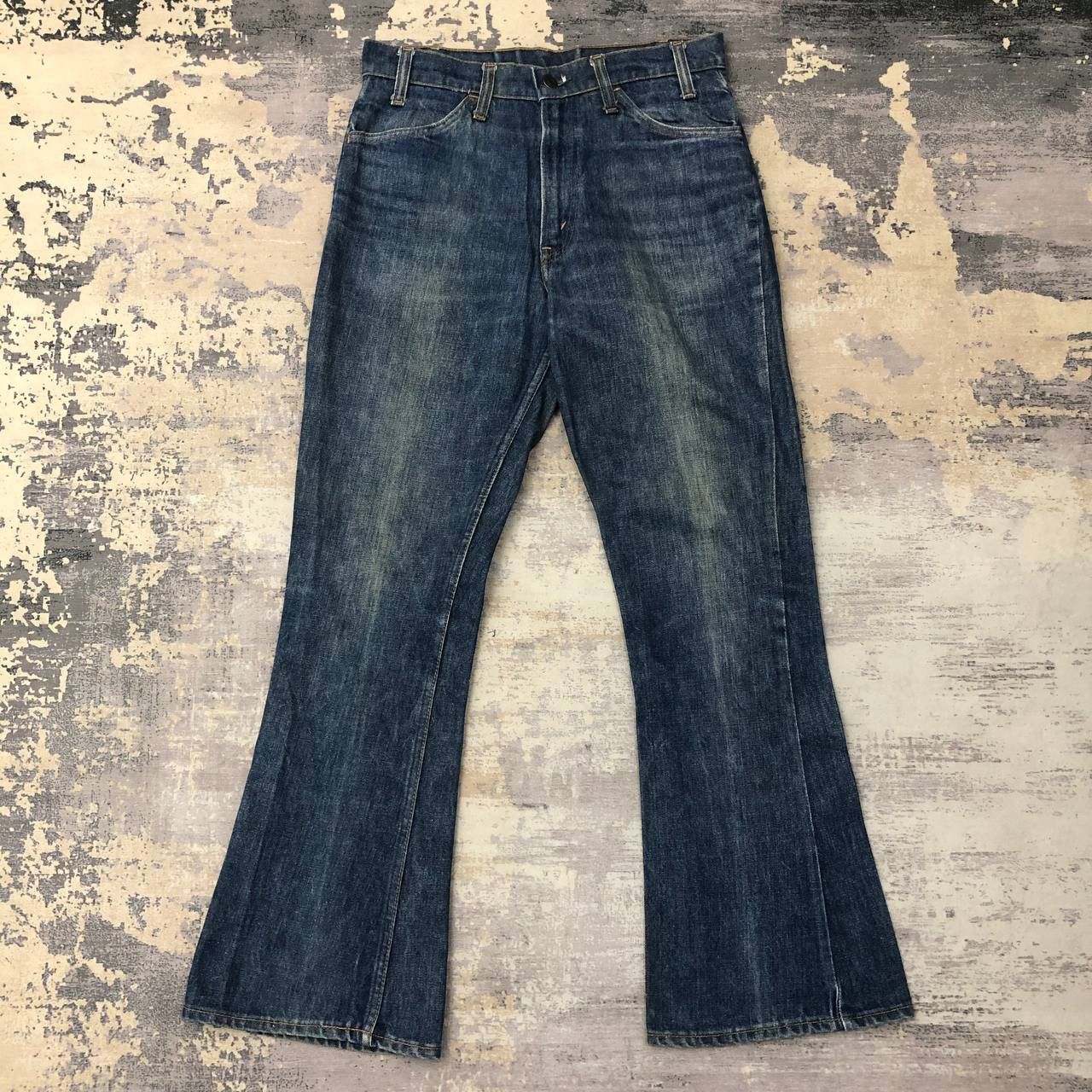 Levi's P750 VTG BIG E OREN TAG BUTTON NO 10 FLARED LEVI'S JEANS Size US 30 / EU 46 - 1 Thumbnail