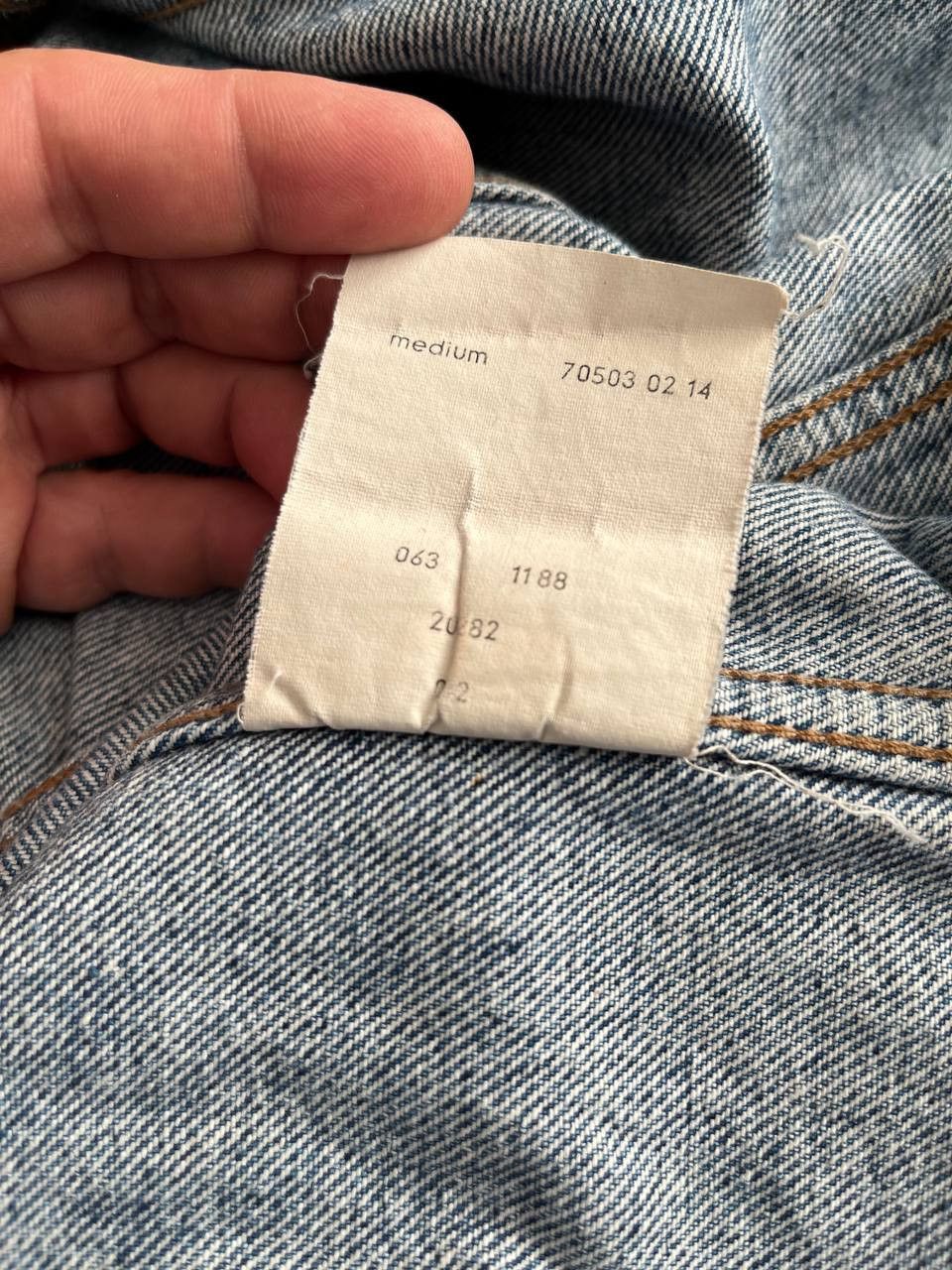 Levi's vintage denim jacket Levi's Size US M / EU 48-50 / 2 - 8 Thumbnail