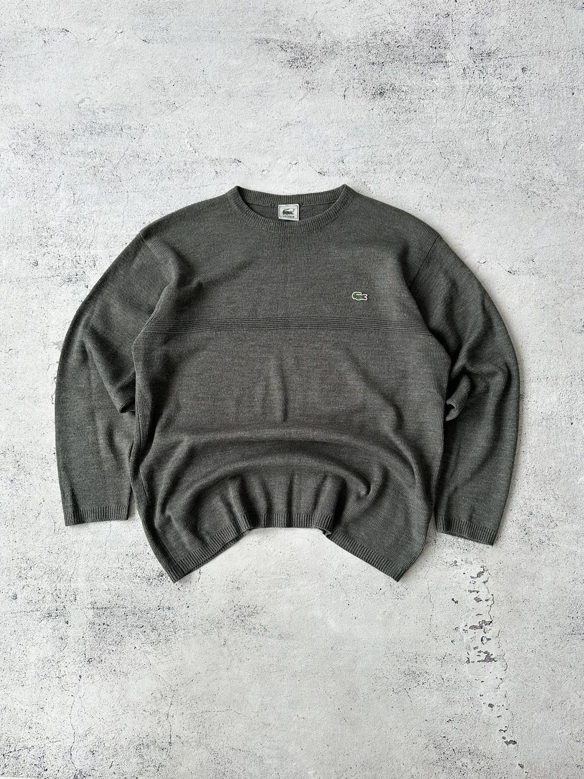 Lacoste × Vintage Vintage Lacoste Sweater Size US L / EU 52-54 / 3 - 1 Thumbnail