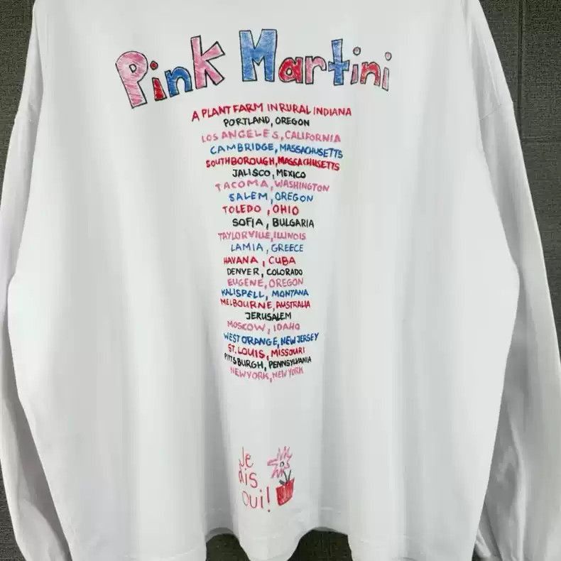 Balenciaga Balenciaga Balenciaga Pink Martini Limited Graffiti Letter Size US S / EU 44-46 / 1 - 8 Thumbnail