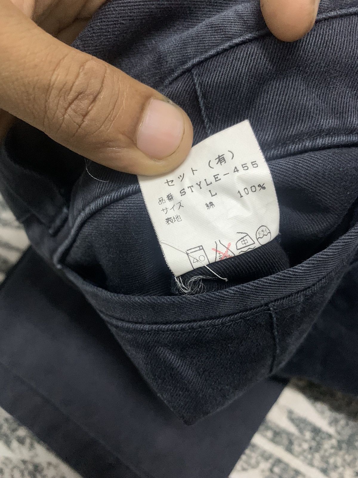 General Research 1999 GENERAL RESEARCH BIKER PANT NICELY FADED Size US 30 / EU 46 - 11 Thumbnail