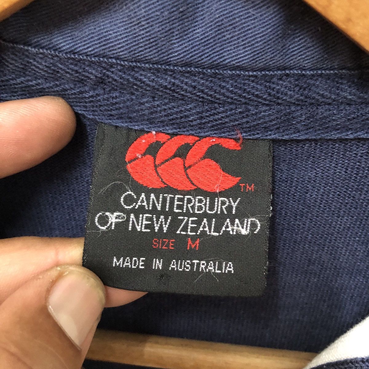 Canterbury of New Zealand Canterburry Polo Rugby Shirt Jersey Rare Size US M / EU 48-50 / 2 - 8 Thumbnail