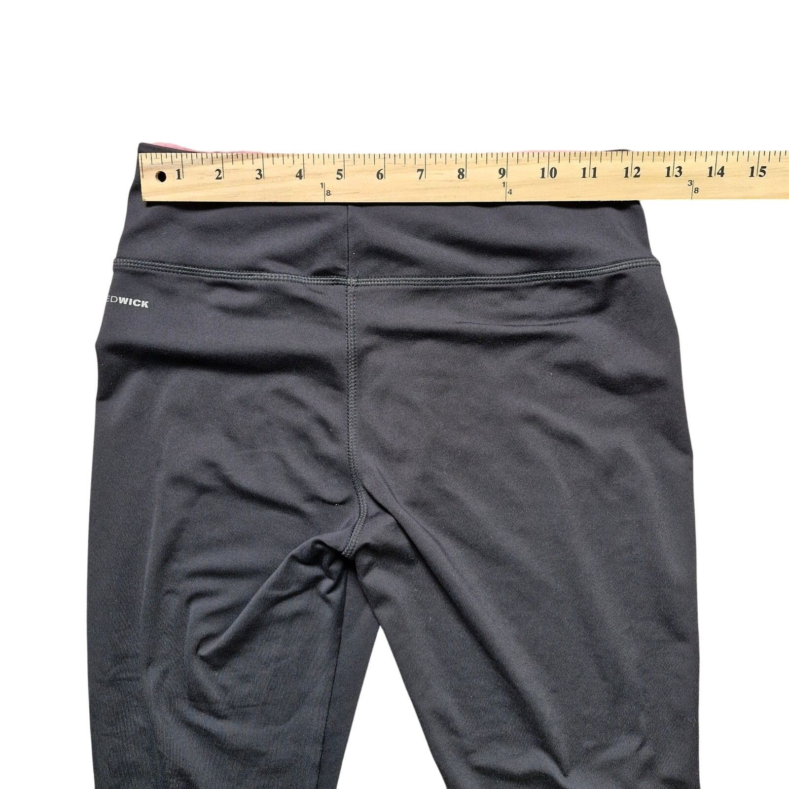 Reebok Reebok Fitted Capri Leggings Women’s Size Small Gray Pink Size 27" / US 4 / IT 40 - 7 Thumbnail