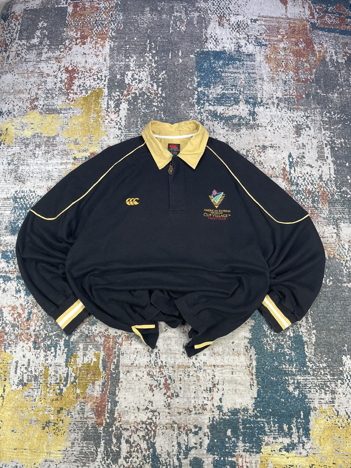 Canterbury of New Zealand Vintage Canterbury New Zealand Half Zipper L/Sleeve Polos Size US L / EU 52-54 / 3 - 1 Thumbnail