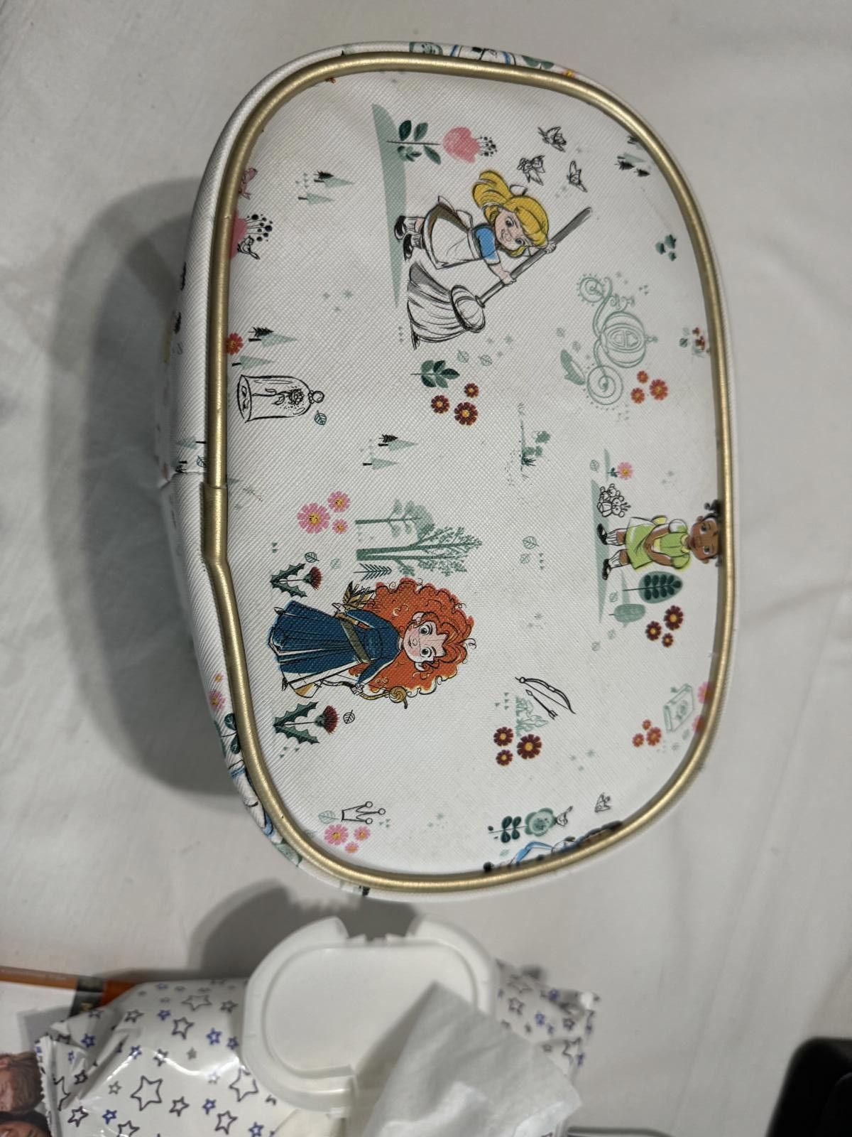 Disney Disney Princesses Cosmetic Bag with Unique Character Designs Size ONE SIZE - 3 Thumbnail