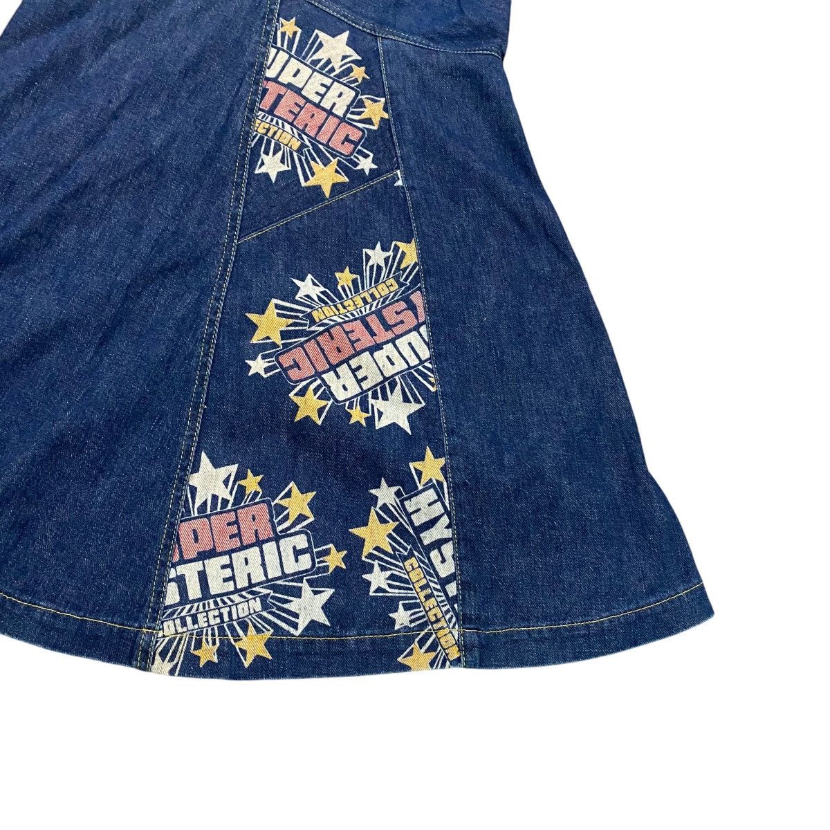 Hysteric Glamour Vintage Hysteric Glamour Denim Skirt Full Print Size 26" / US 2 / IT 38 - 7 Thumbnail
