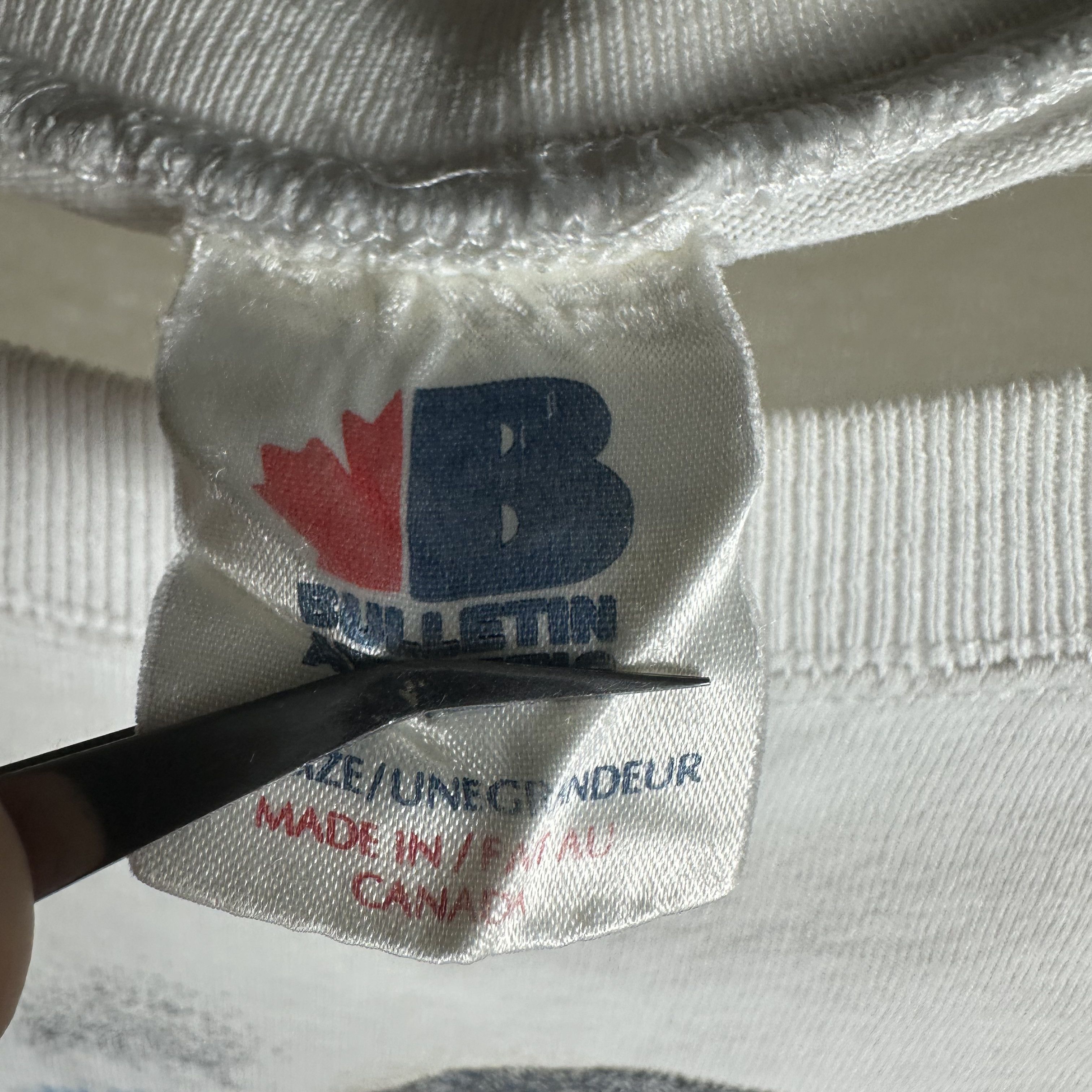 Vintage 1993 Montreal Expos MLB Bulletin Athletic AOP XL T-Shirt Size US XL / EU 56 / 4 - 5 Thumbnail
