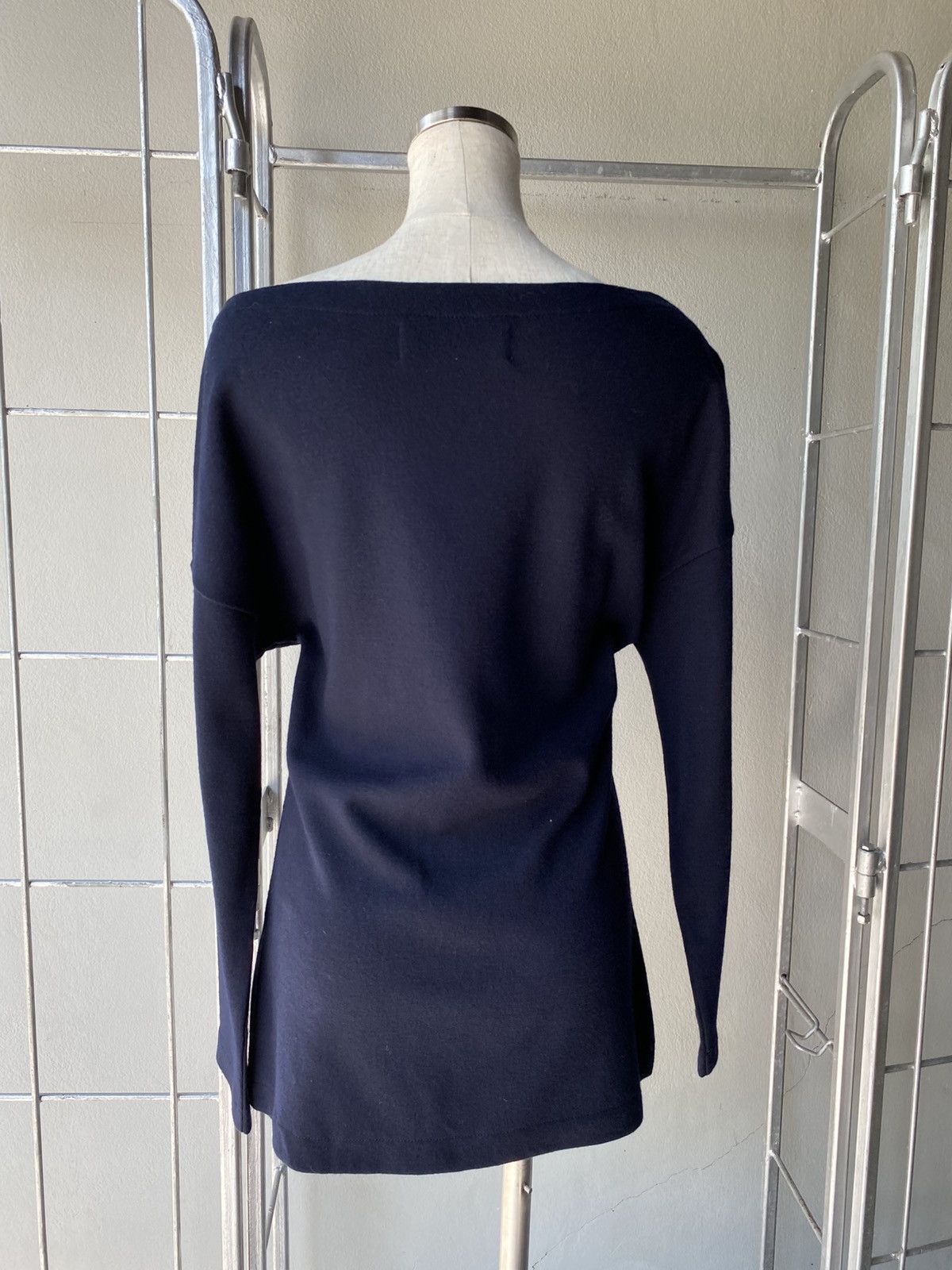 Comme des Garcons COMME des GARCONS Off-Shoulder Buttoned Top Size L / US 10 / IT 46 - 4 Thumbnail