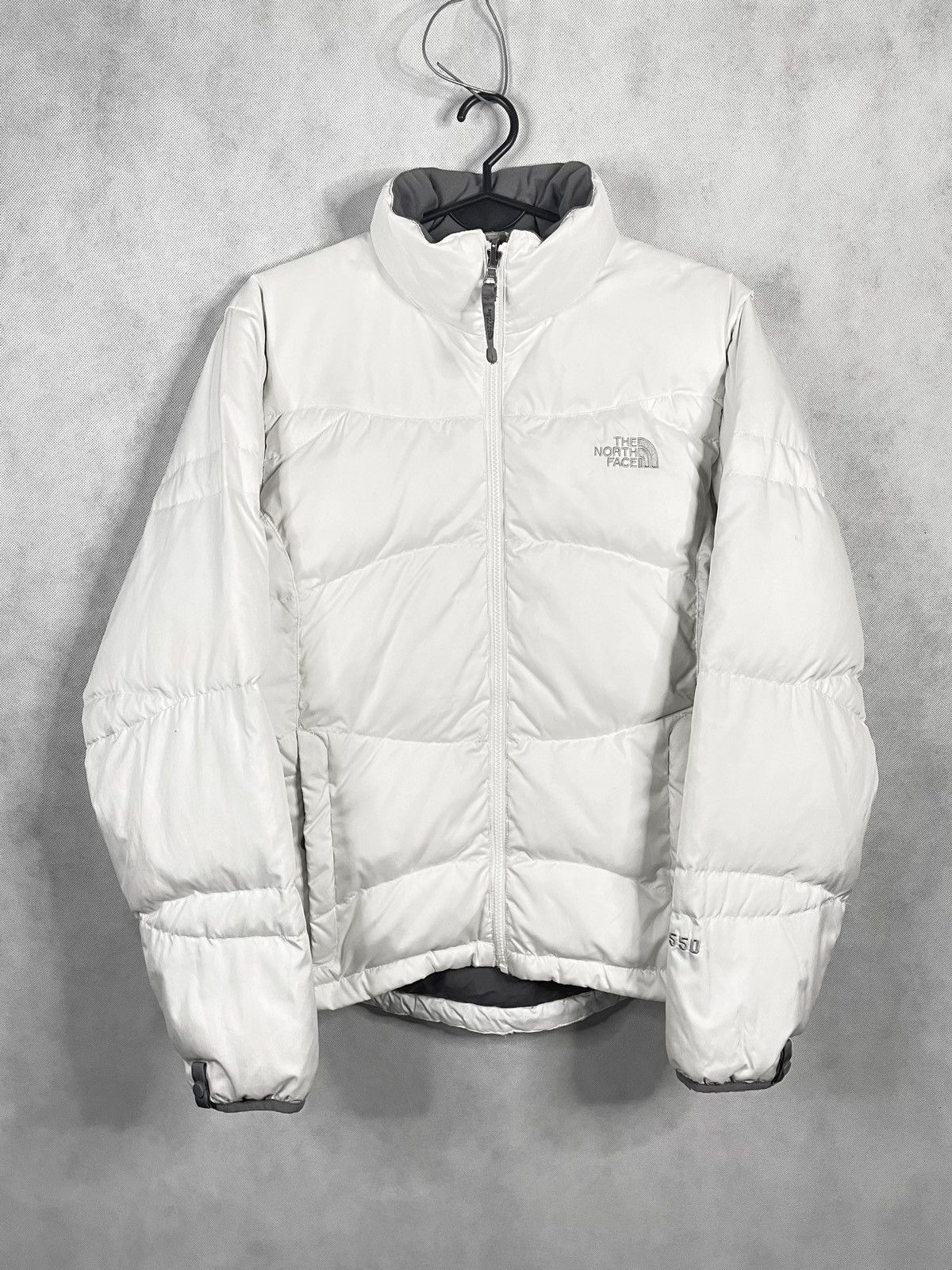 The North Face × Vintage 💥White Vintage Y2k The North Face Puffer Jacket Nuptse 700 Size M / US 6-8 / IT 42-44 - 1 Thumbnail