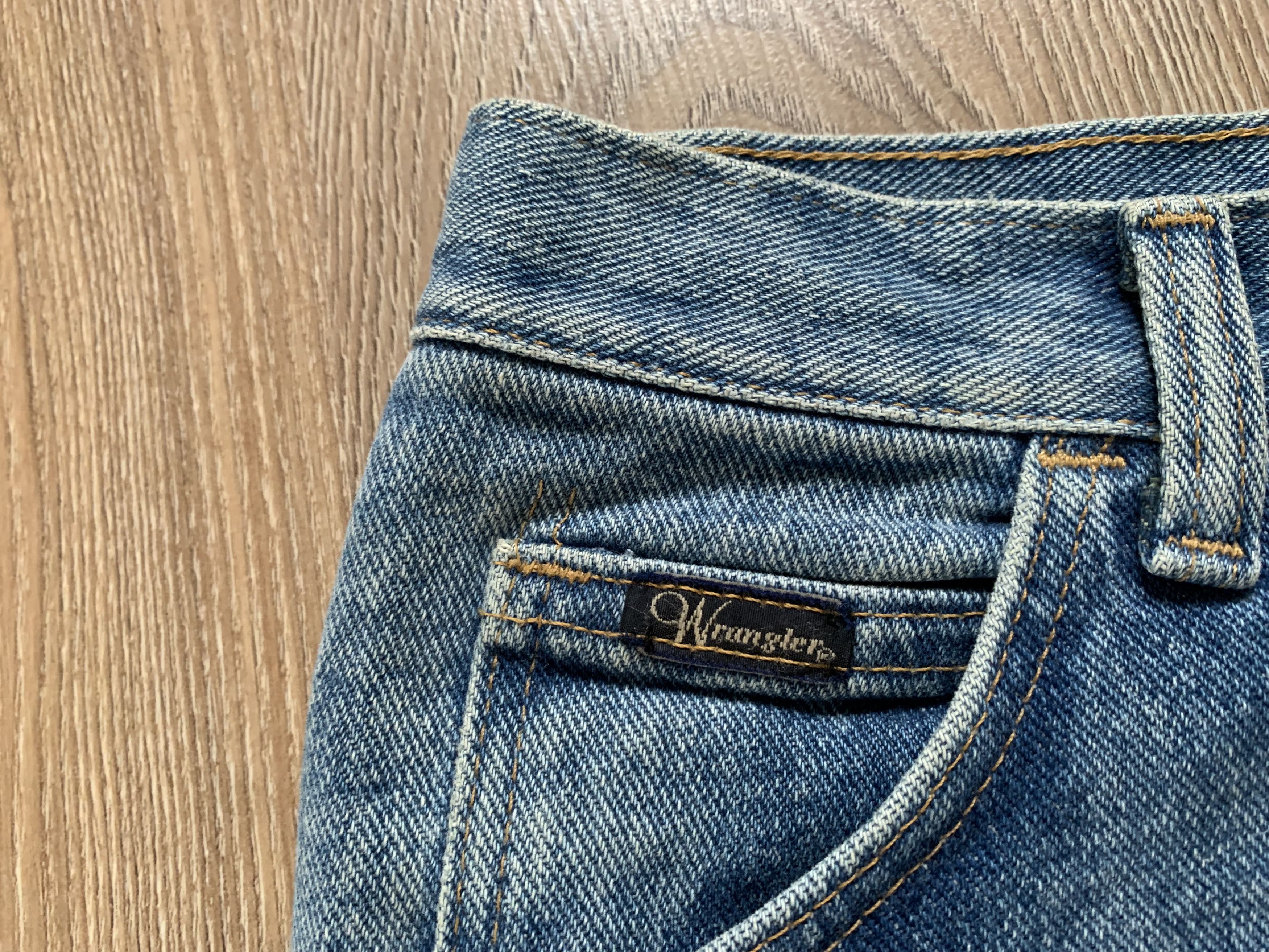 Denime × Wrangler Wrangler Light Blue Vintage Jeans Size US 36 / EU 52 - 7 Thumbnail