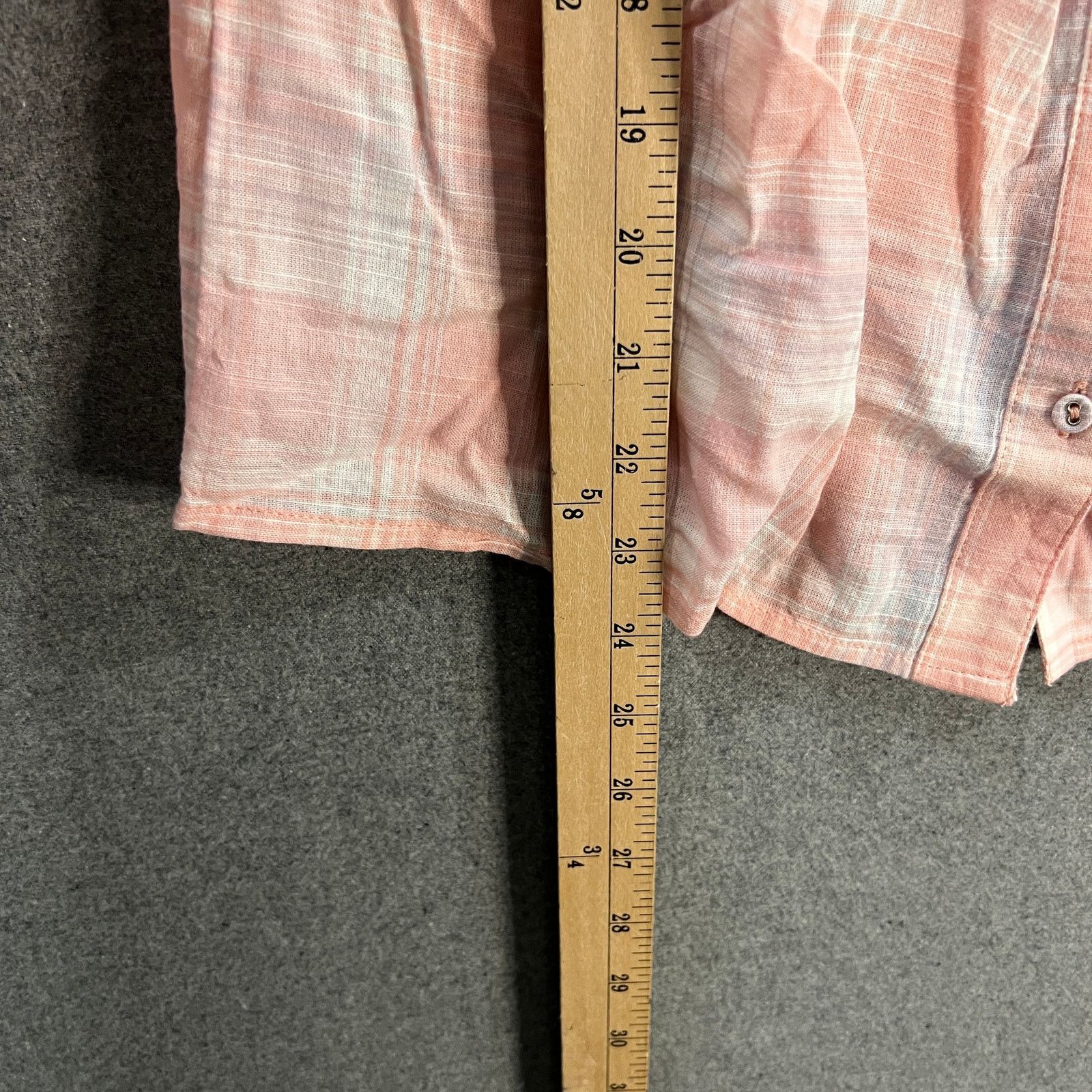 Other Candace Cameron Bure Plaid Y-Neck Shirt Rose Quartz, XX-Smal Size XXS / US 00 / IT 34 - 4 Thumbnail