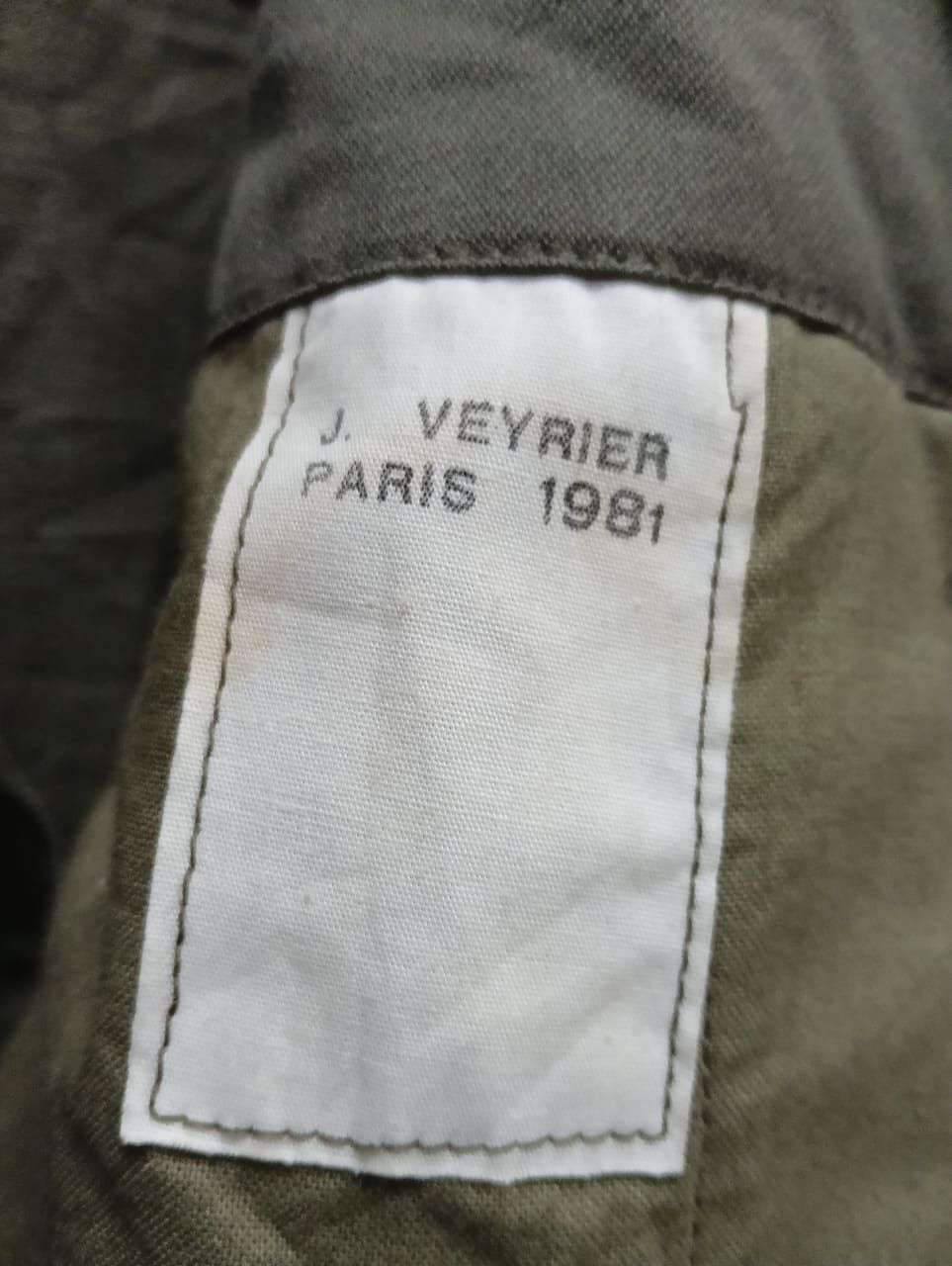 Vintage VINTAGE JACKET ARMY FRANCE 1981 PATTERN Size US M / EU 48-50 / 2 - 8 Thumbnail