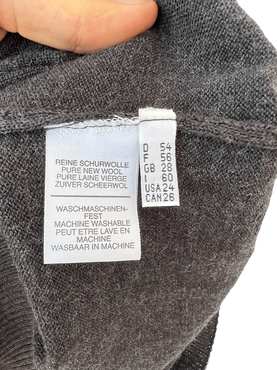 Burberry Burberry Wool Vest 54 Size US L / EU 52-54 / 3 - 3 Thumbnail