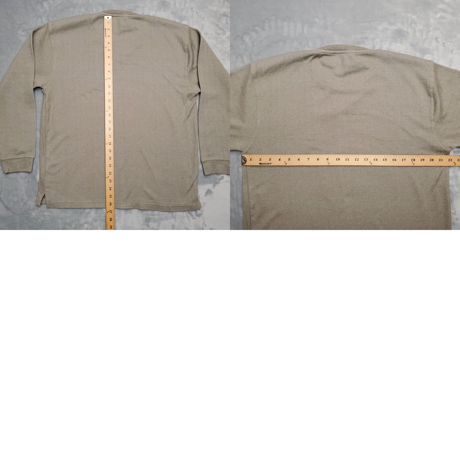 Wrangler VINTAGE Wrangler Shirt Mens Large Green Rib 47 Retro V-Neck Sweater 90s Y2K casual Mens Size US L / EU 52-54 / 3 - 8 Thumbnail
