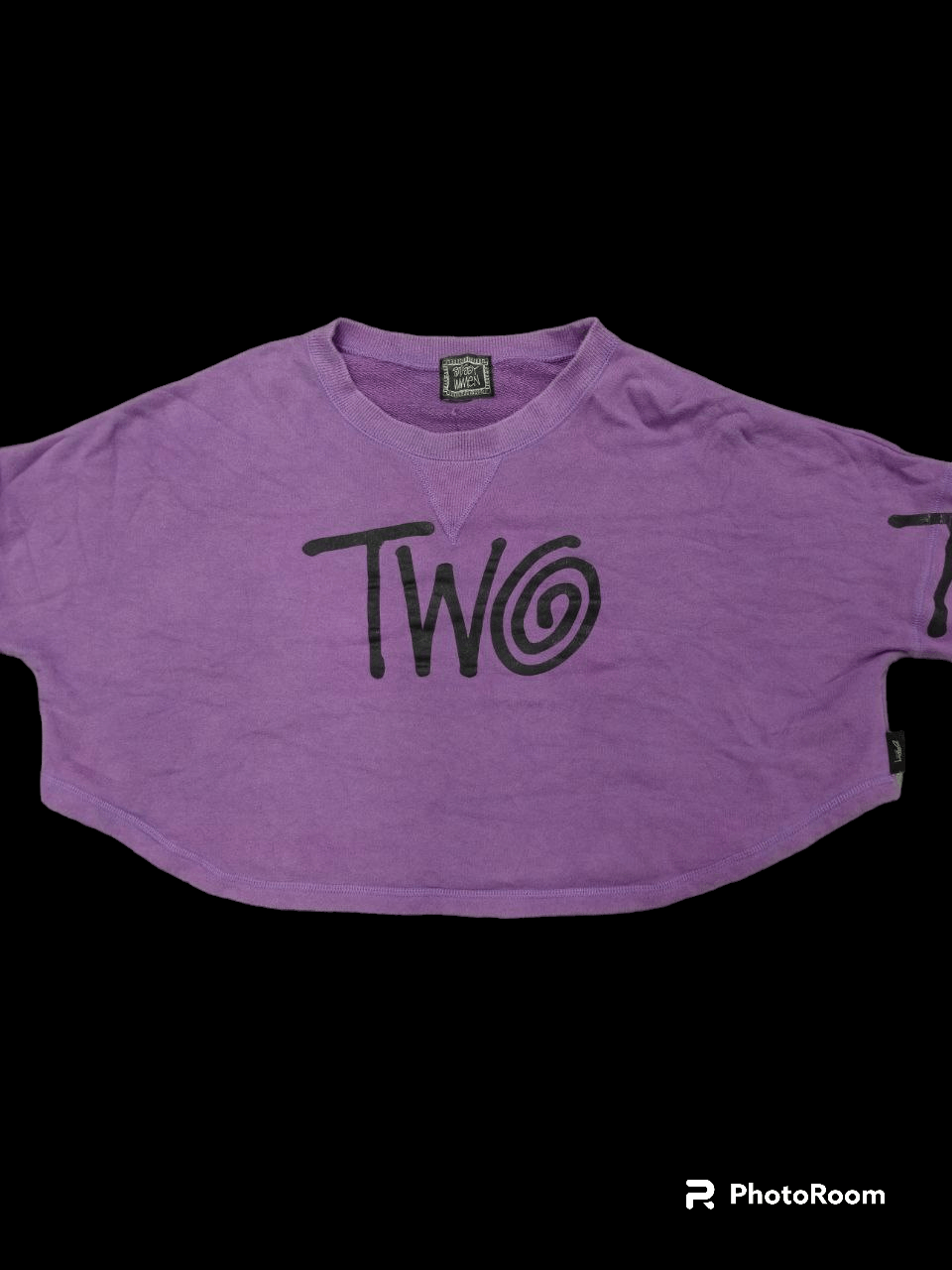 Stussy SUN FADED STUSSY CROPPED BAGGY SWEATSHIRT Size M / US 6-8 / IT 42-44 - 3 Thumbnail