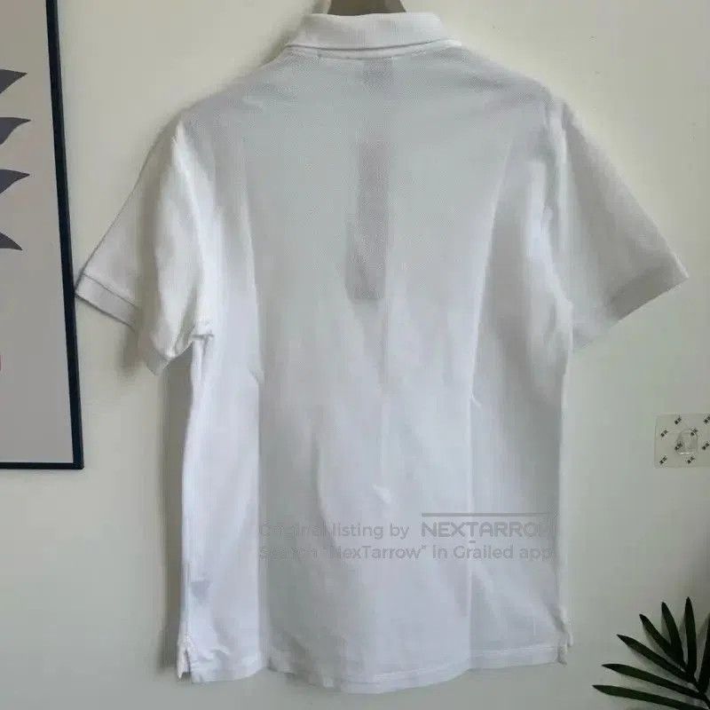 Burberry Burberry White Cotton Men's Polo Shirt. Size US S / EU 44-46 / 1 - 2 Thumbnail