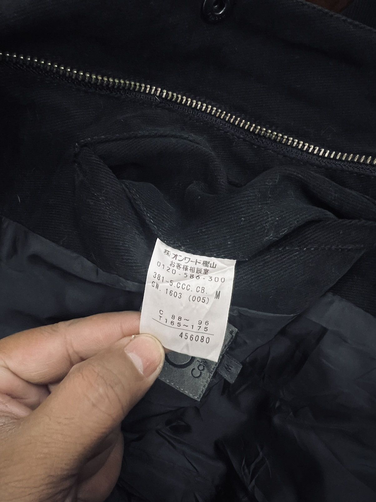 Calvin Klein × Calvin Klein 205W39NYC Vintage Calvin Klein Denim Chore Fur Jacket Size US M / EU 48-50 / 2 - 9 Thumbnail
