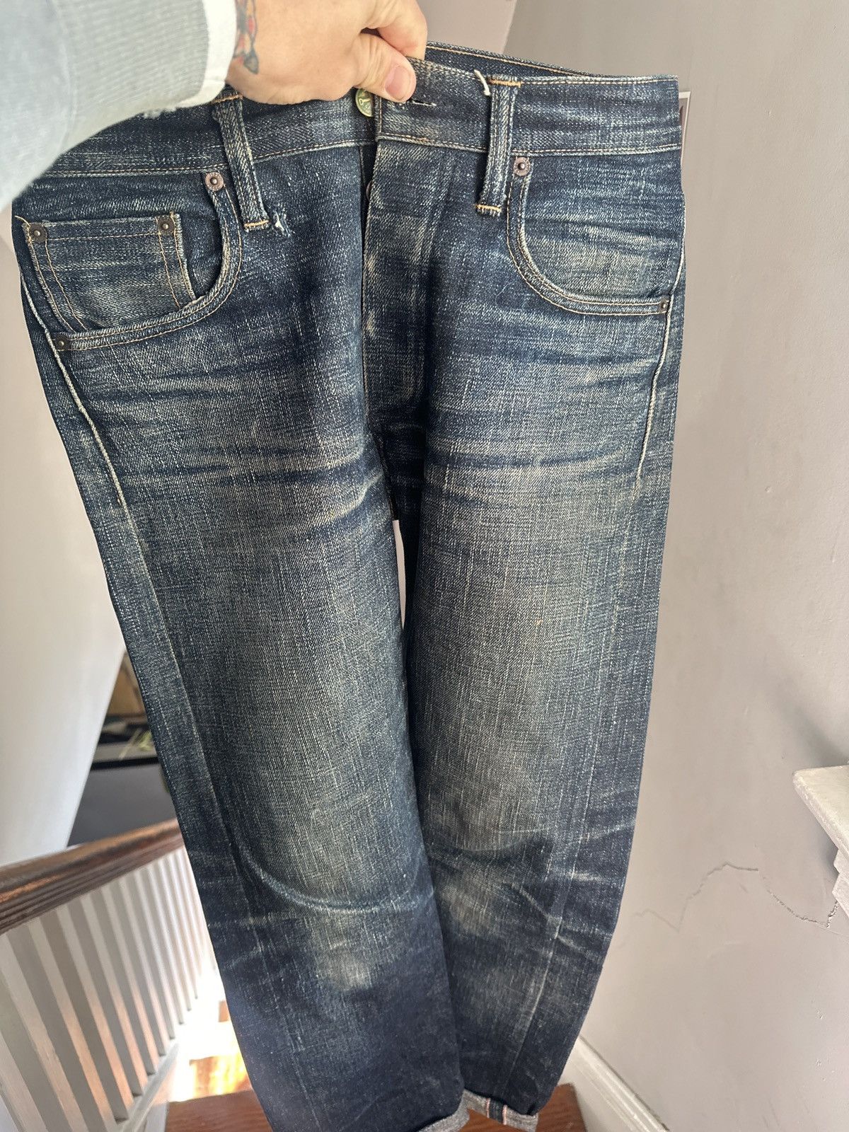 Left Field Nyc Left field NYC 18 oz collect slub denim Size US 31 - 2 Thumbnail