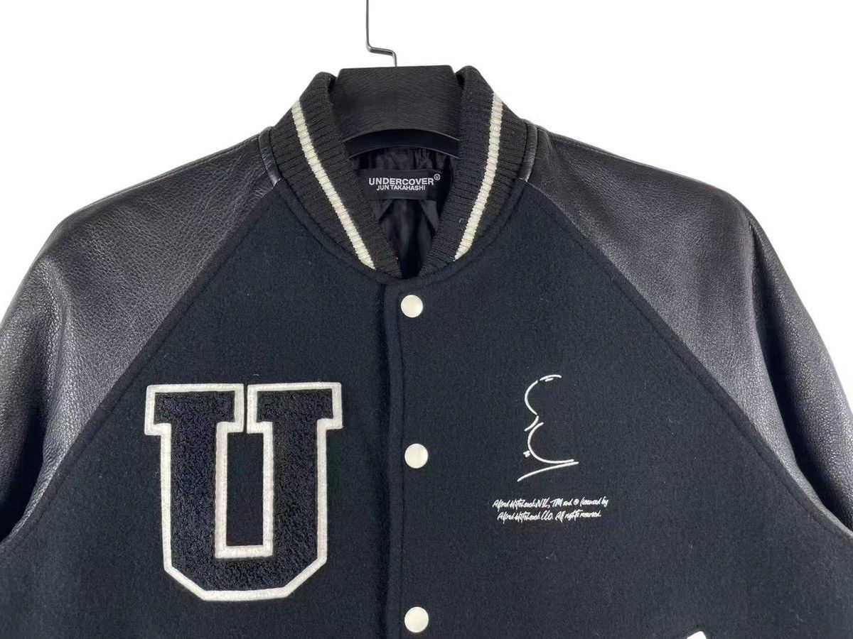 Undercover Undercover 22AW Hitchcock Wool Varsity Jacket Size US S / EU 44-46 / 1 - 3 Thumbnail