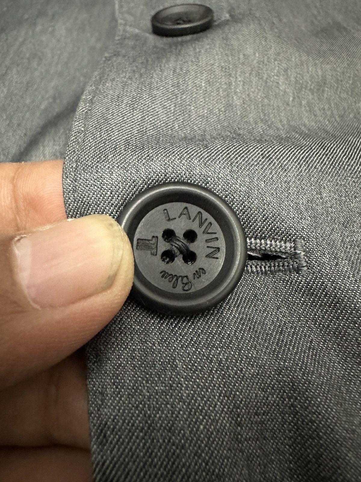 Lanvin 🔥🔥🔥 Lanvin 2 Buttons Blazer Size 46S - 5 Thumbnail