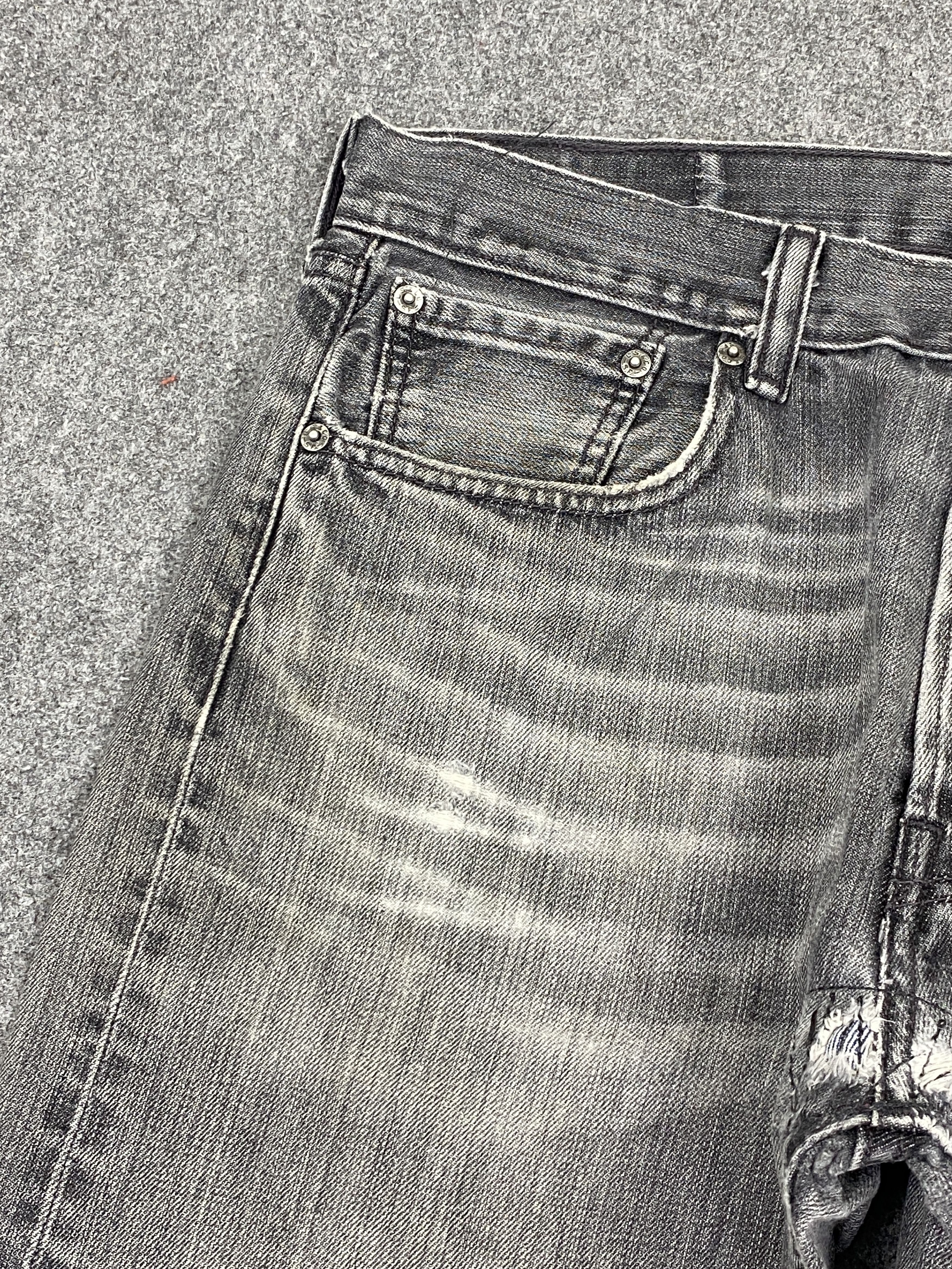 Levi's Faded Black Vintage Levi's 501 Jeans DP2774 Size US 33 - 10 Thumbnail
