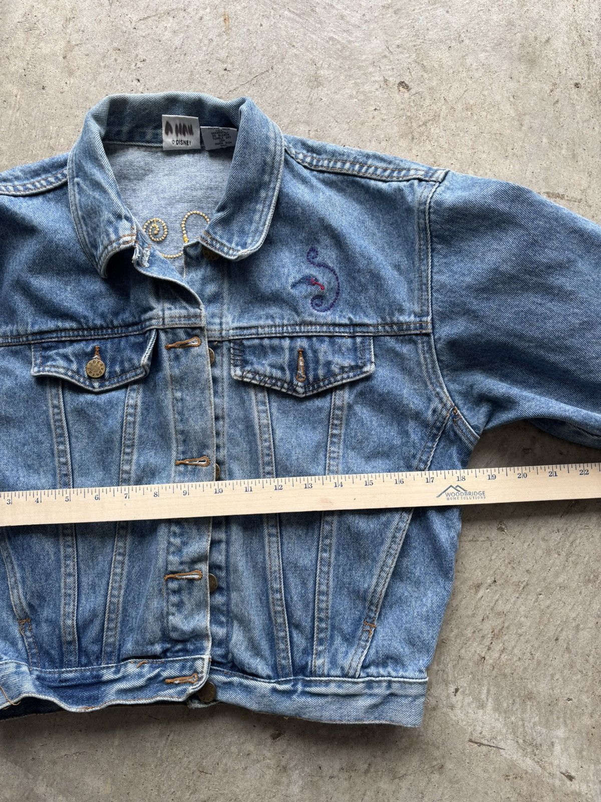 Disney Vintage Disney Denim Jacket Size US S / EU 44-46 / 1 - 5 Thumbnail