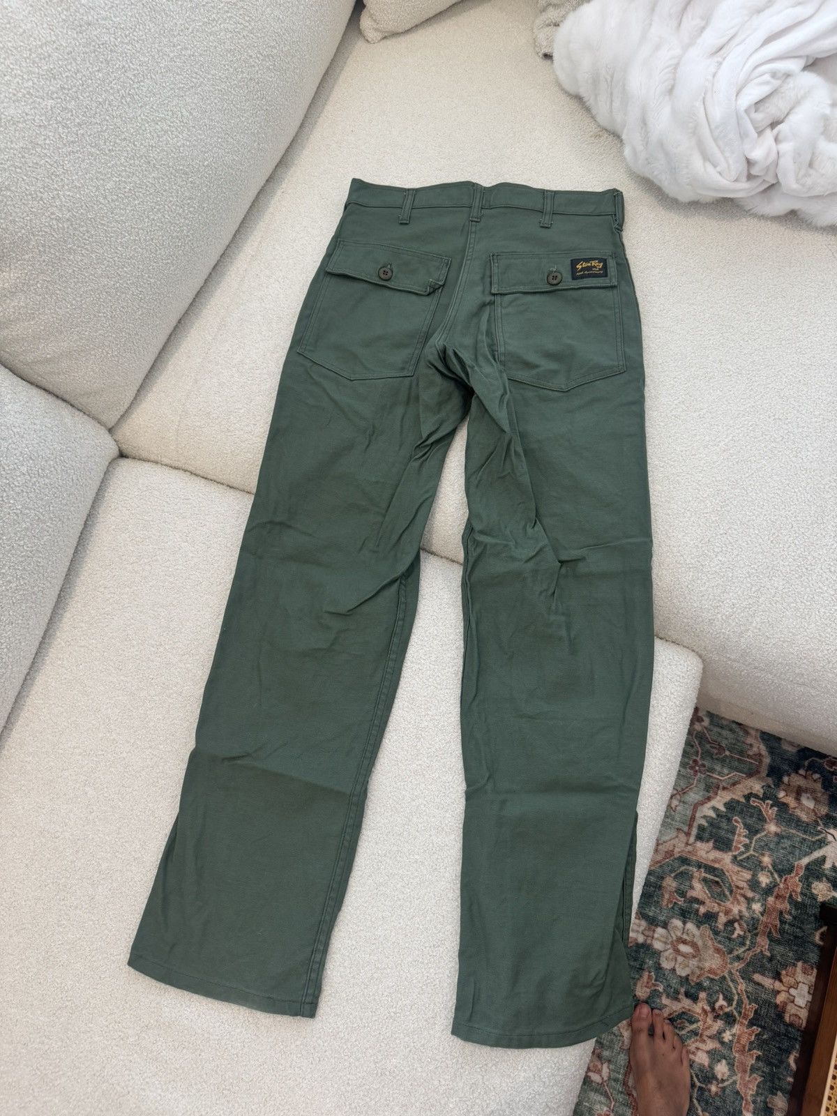 Other Stan Lee Green Pants Size 28 Size US 28 / EU 44 - 2 Thumbnail