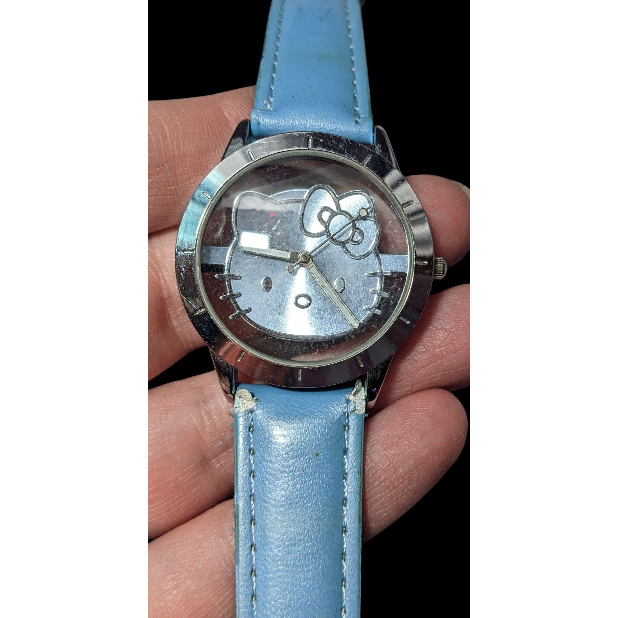 Other Kidcore Hello Kitty Blue And Silver Analog Watch Size ONE SIZE - 1 Thumbnail