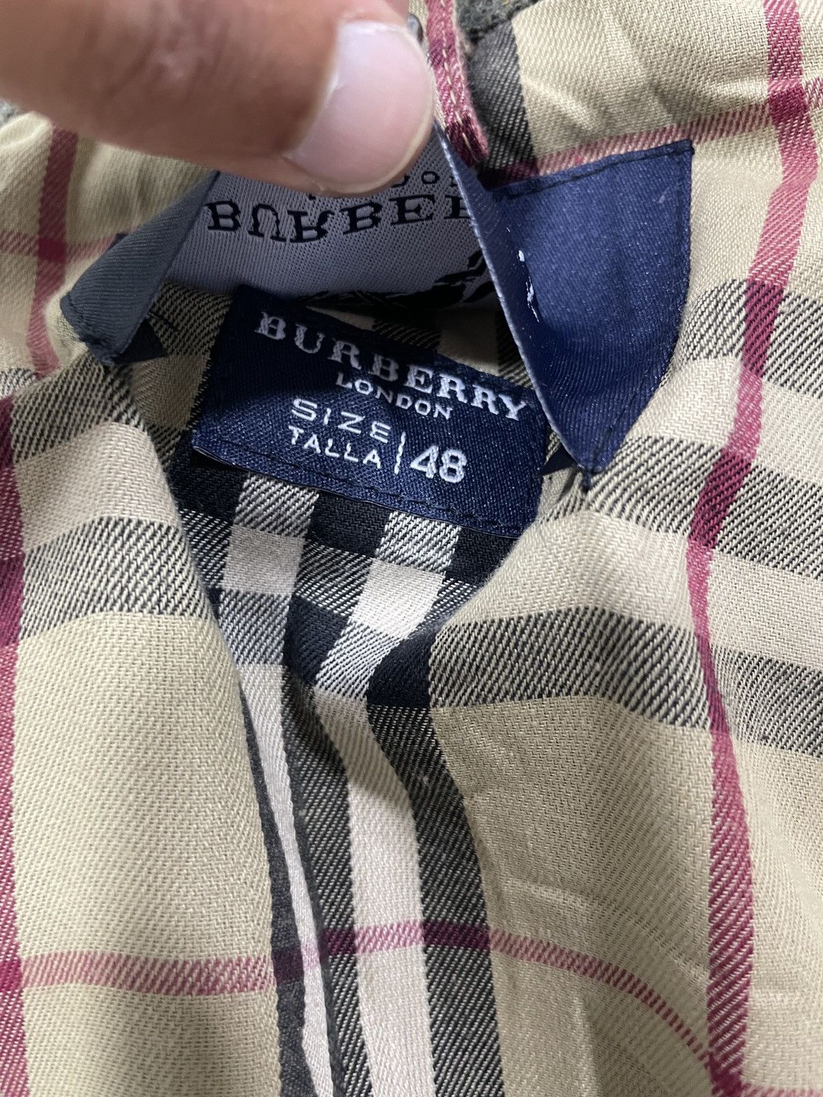 Burberry Vintage Wool Coat